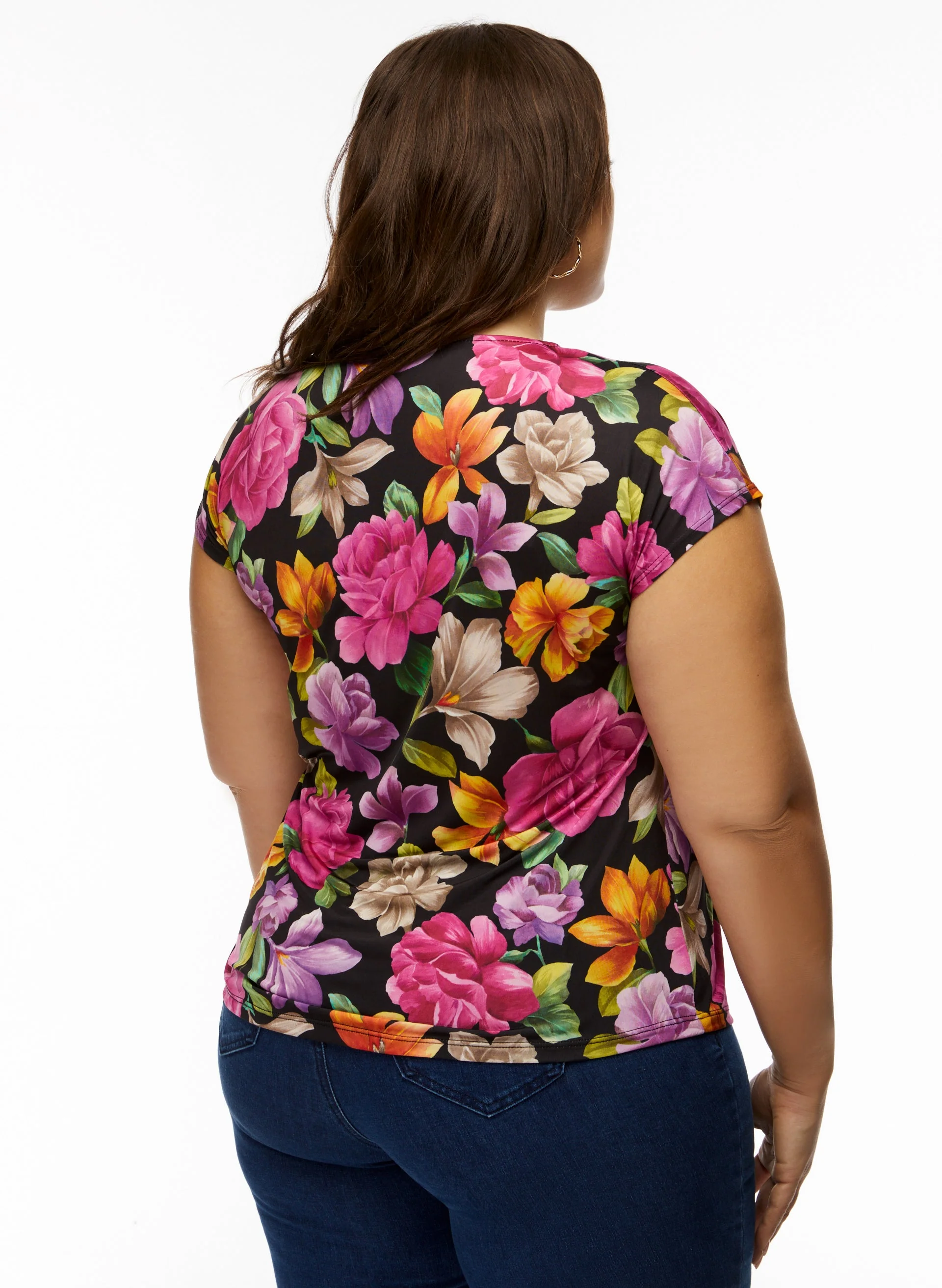 Floral Print Top - Image 4