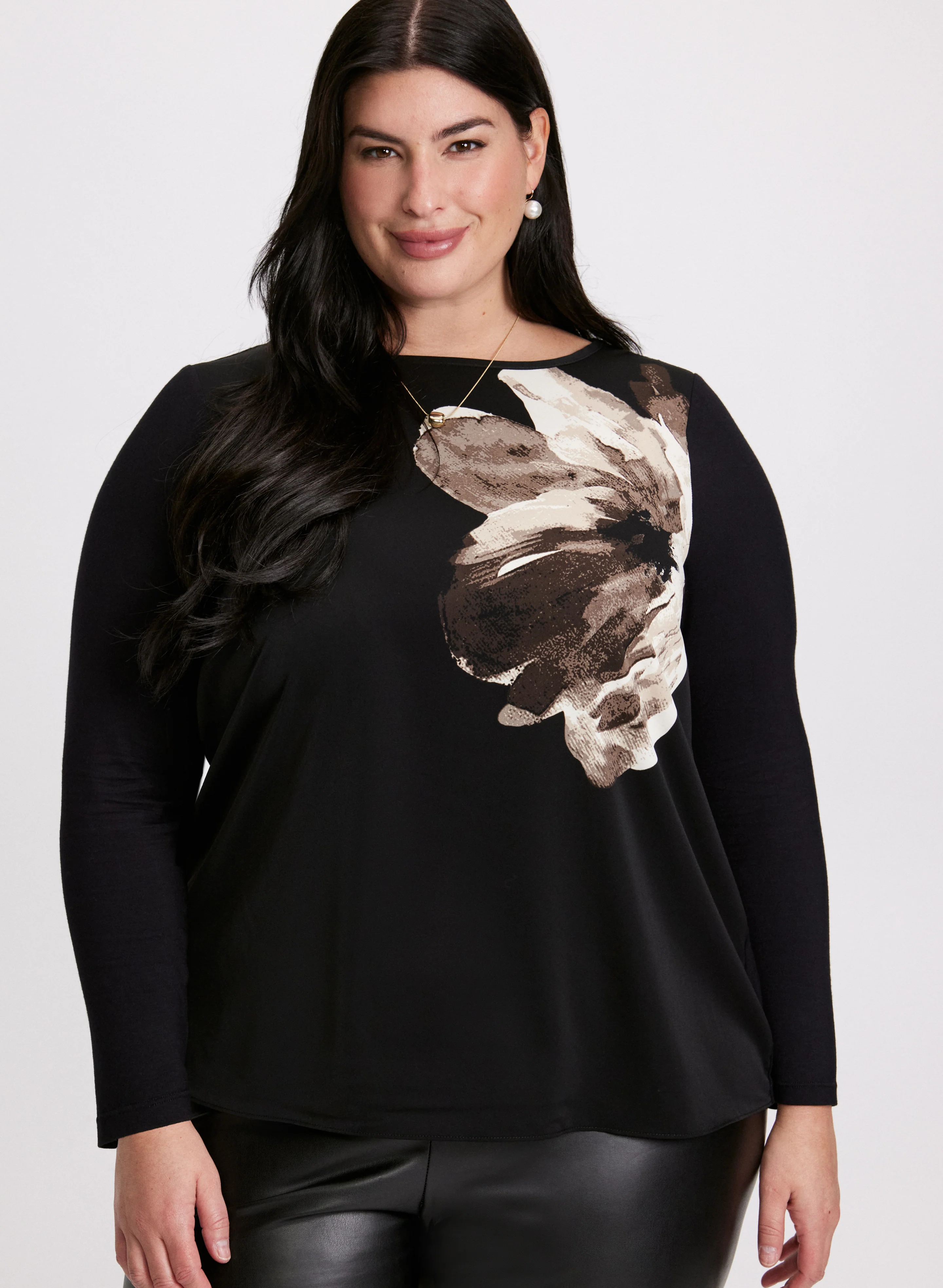 Floral Print Top - Image 5
