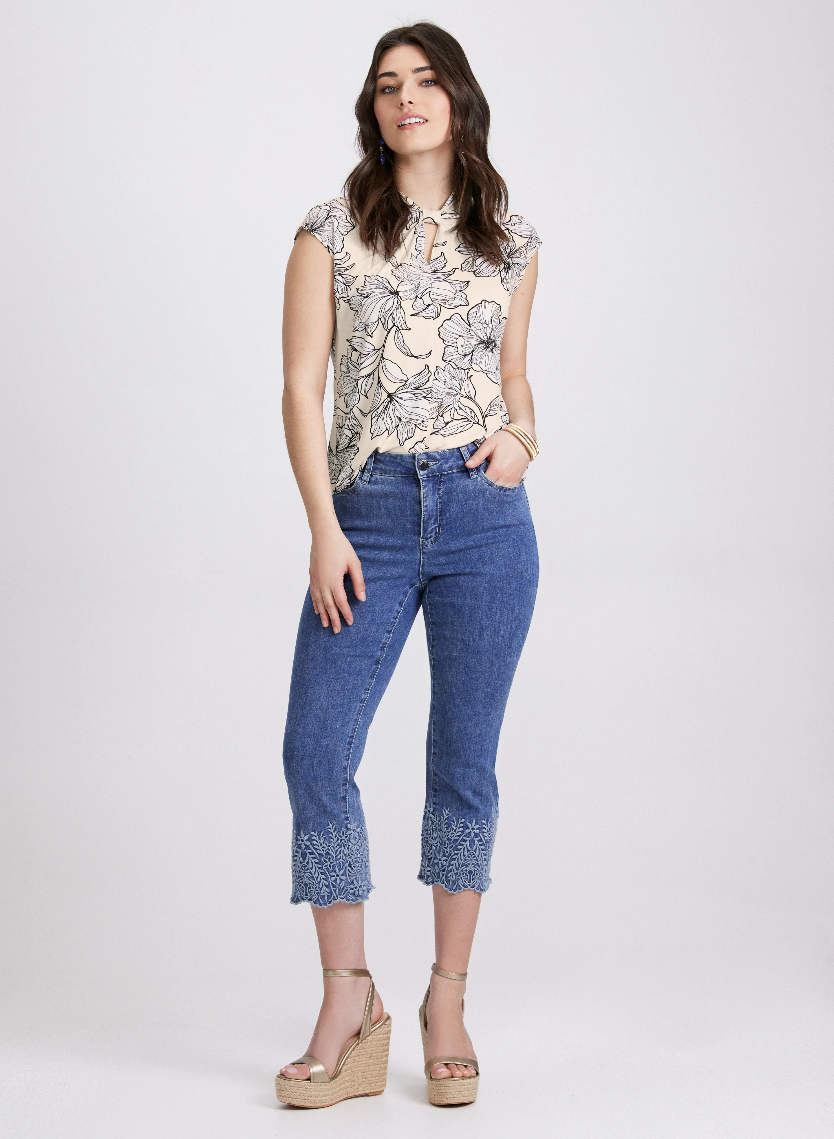 Floral Print Top - Image 3