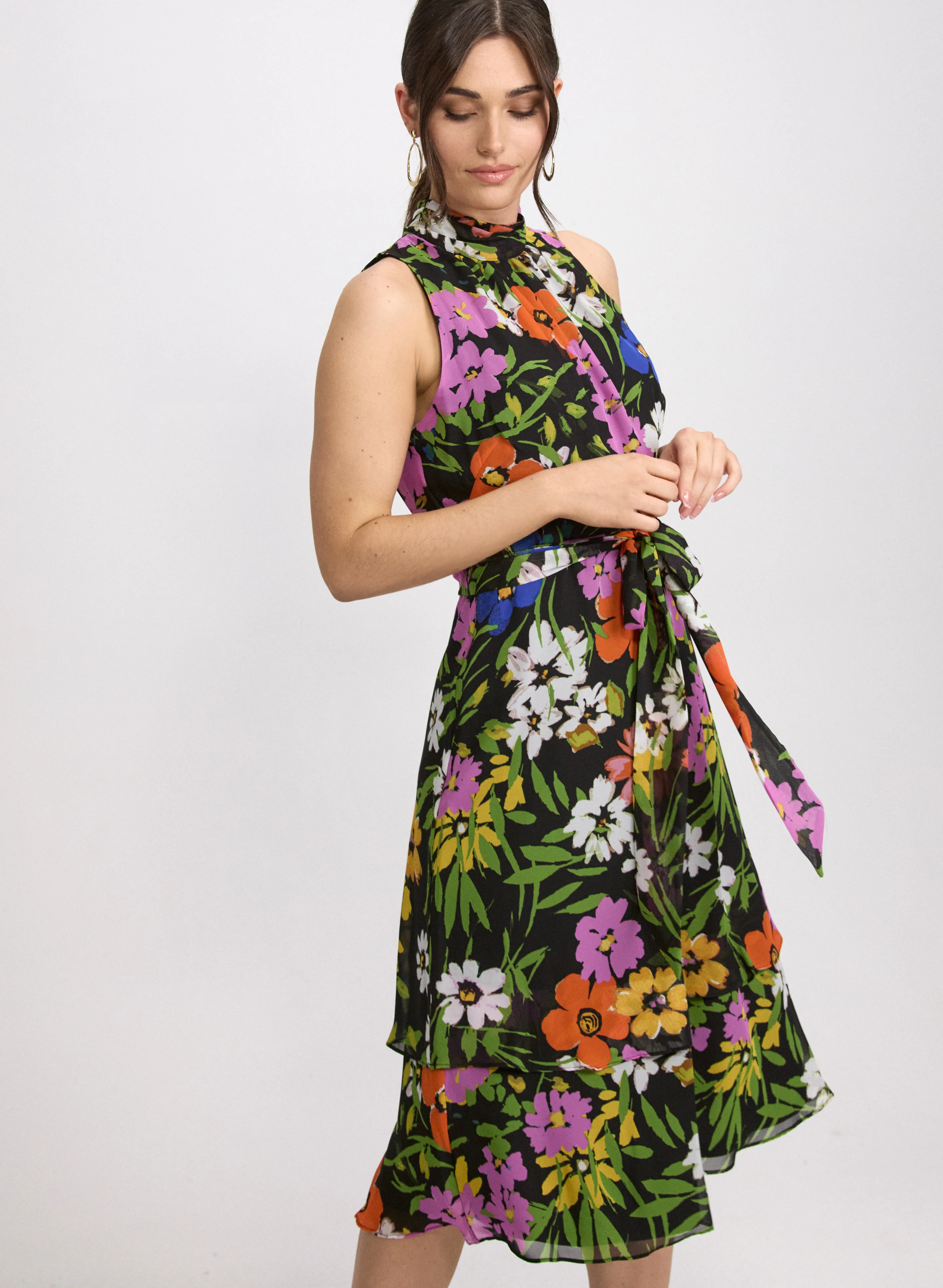 Floral Sleeveless Dress - Image 5