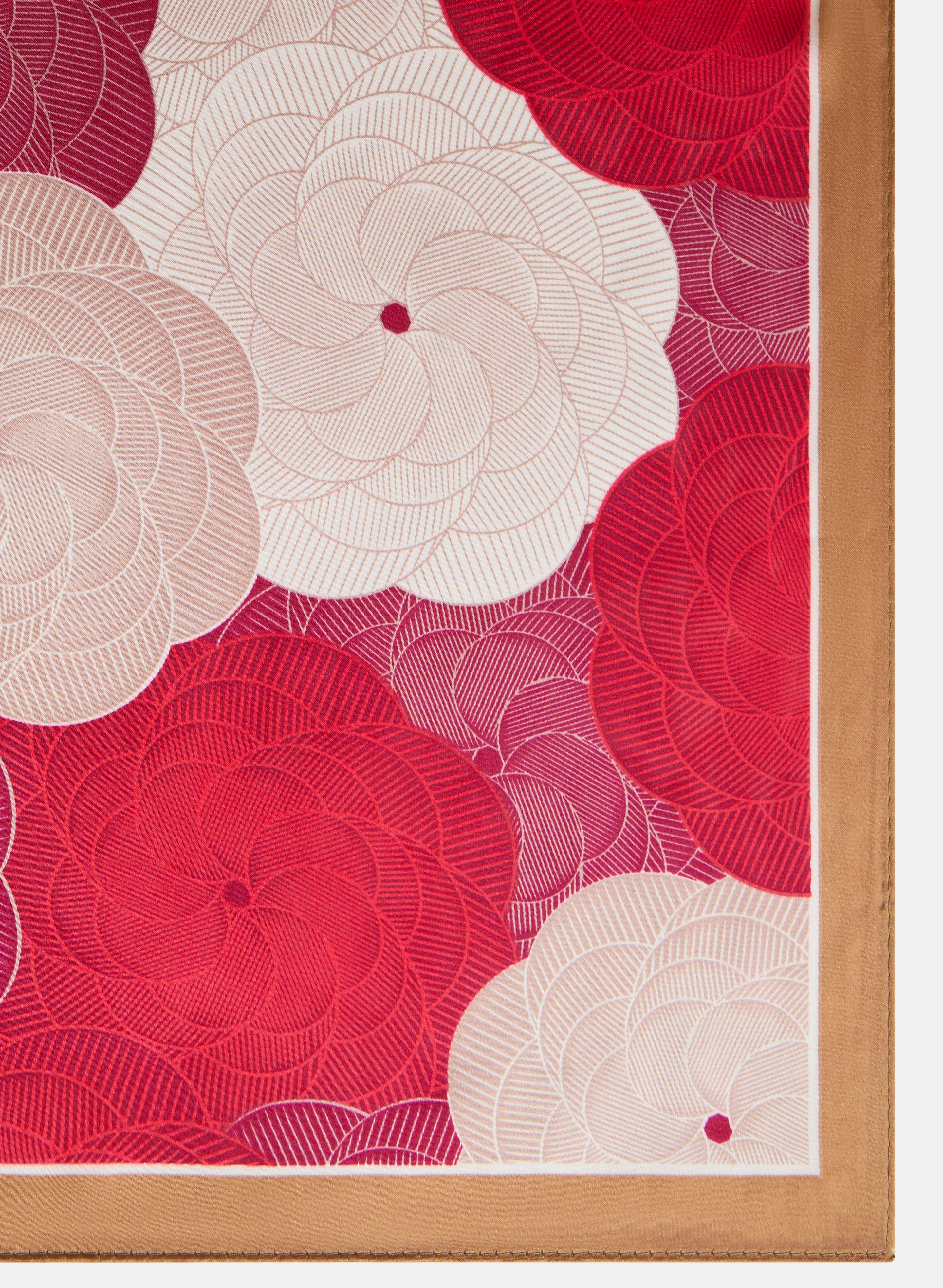 Floral Square Scarf - Image 3
