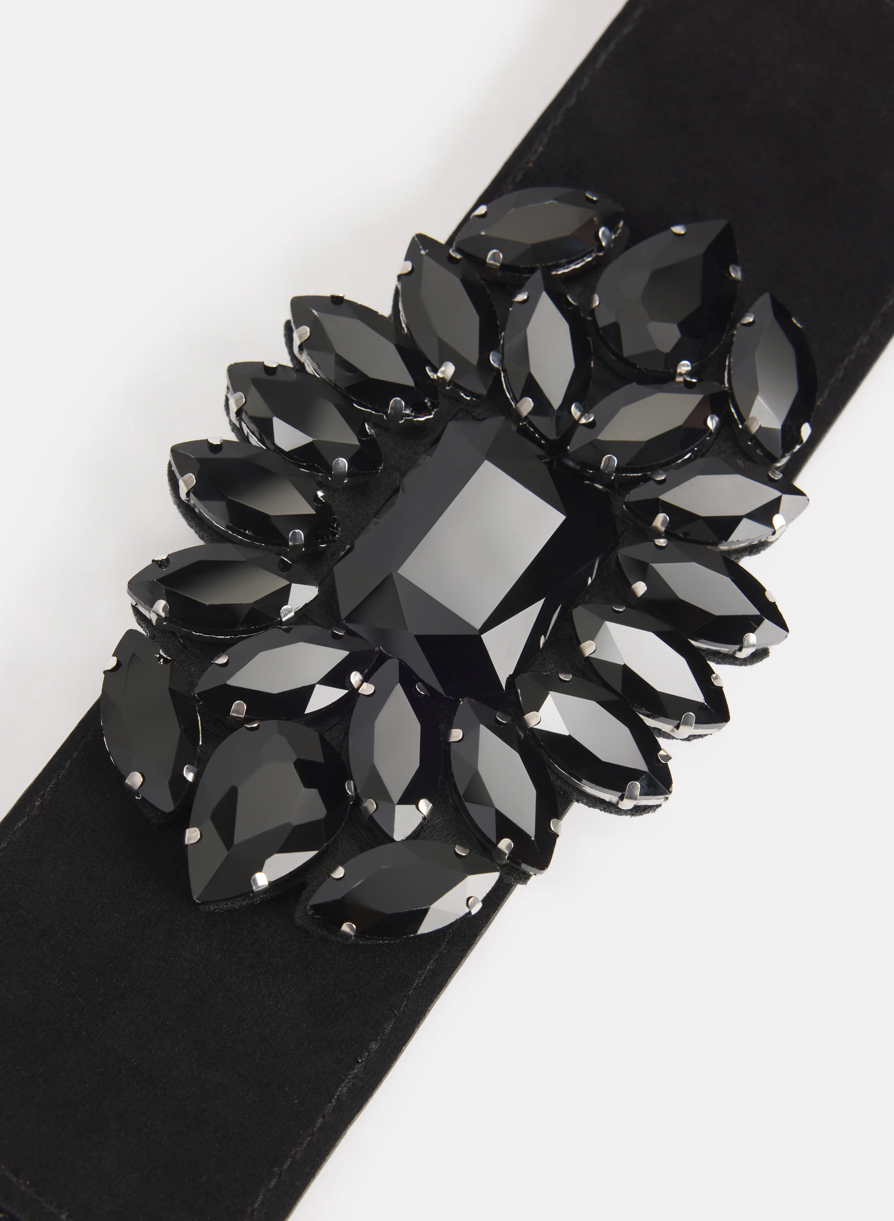 Floral Stone Buckle Belt - Plus - Image 2