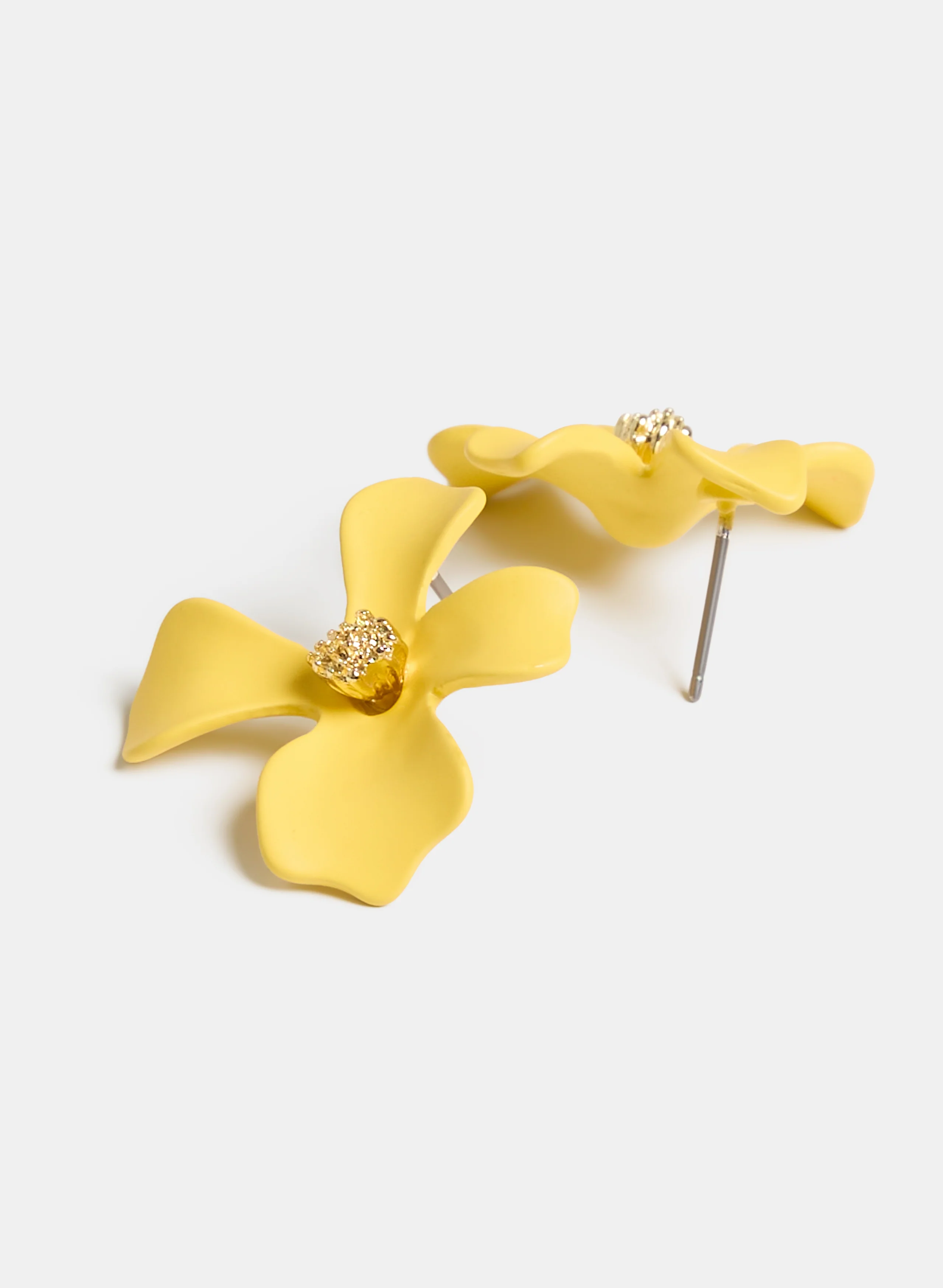 Floral Stud Earrings - Image 3