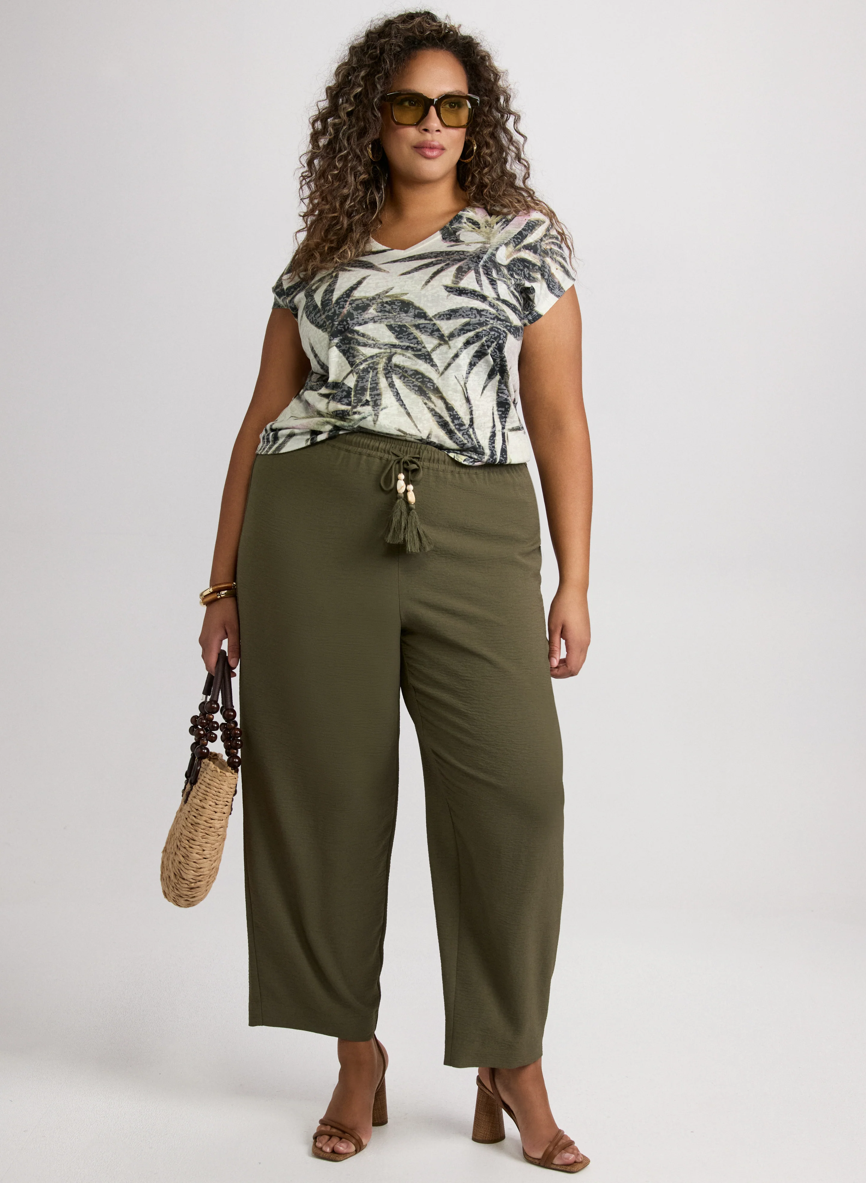 Embellished Palm Print T-Shirt - Image 3