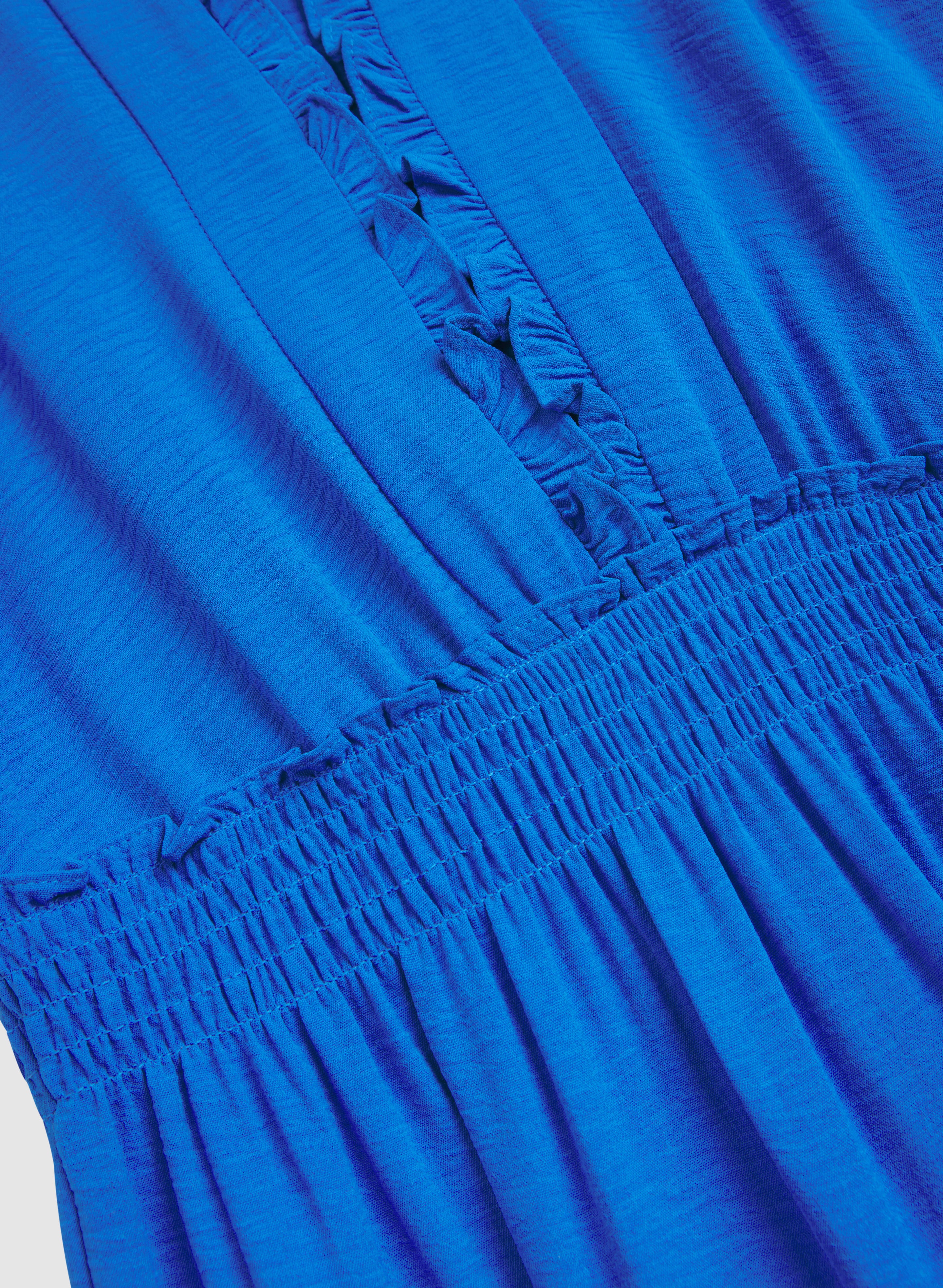 Frilled Trim Dress - Image 7