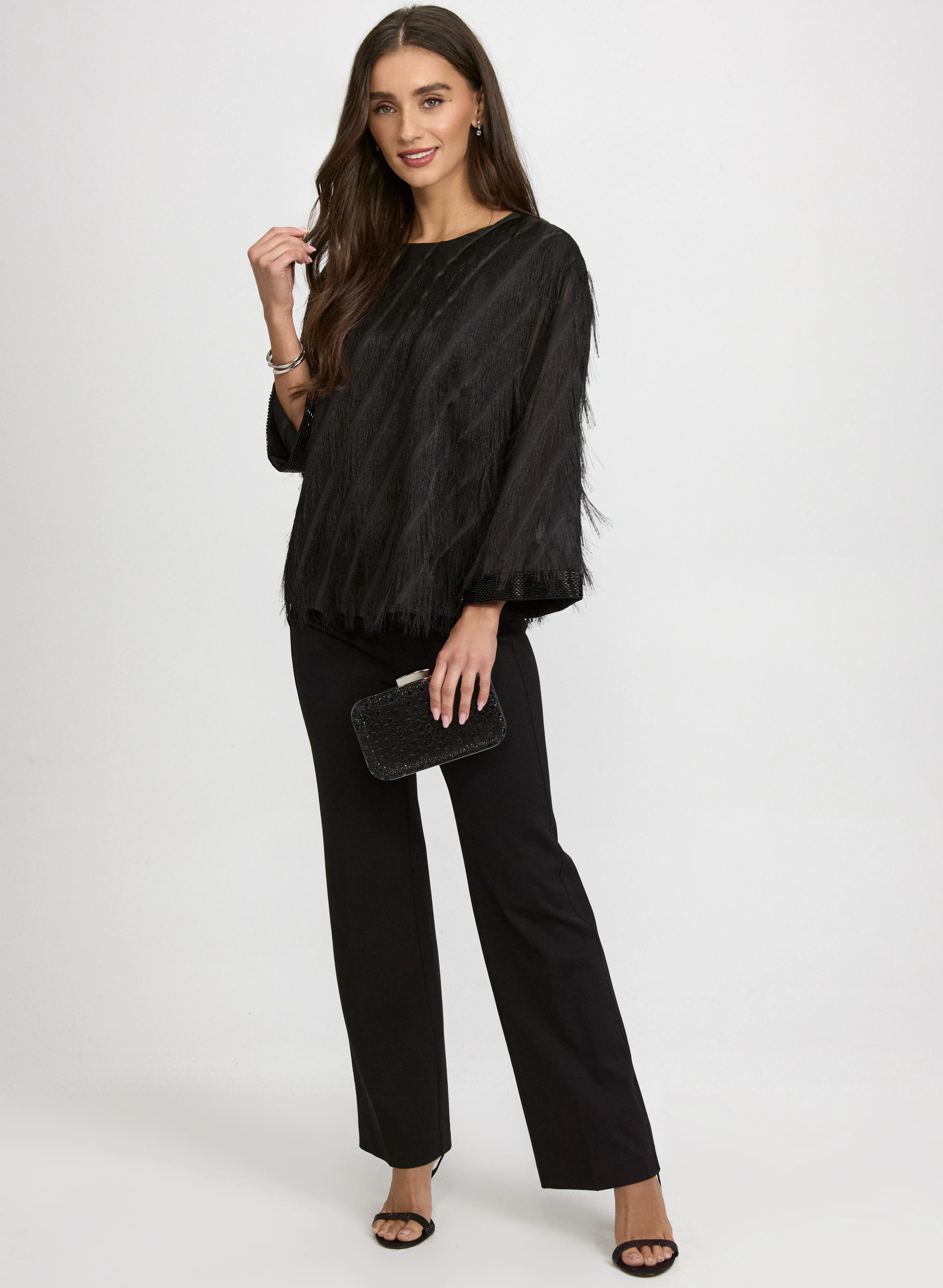 Fringe Embellished Blouse - Image 3