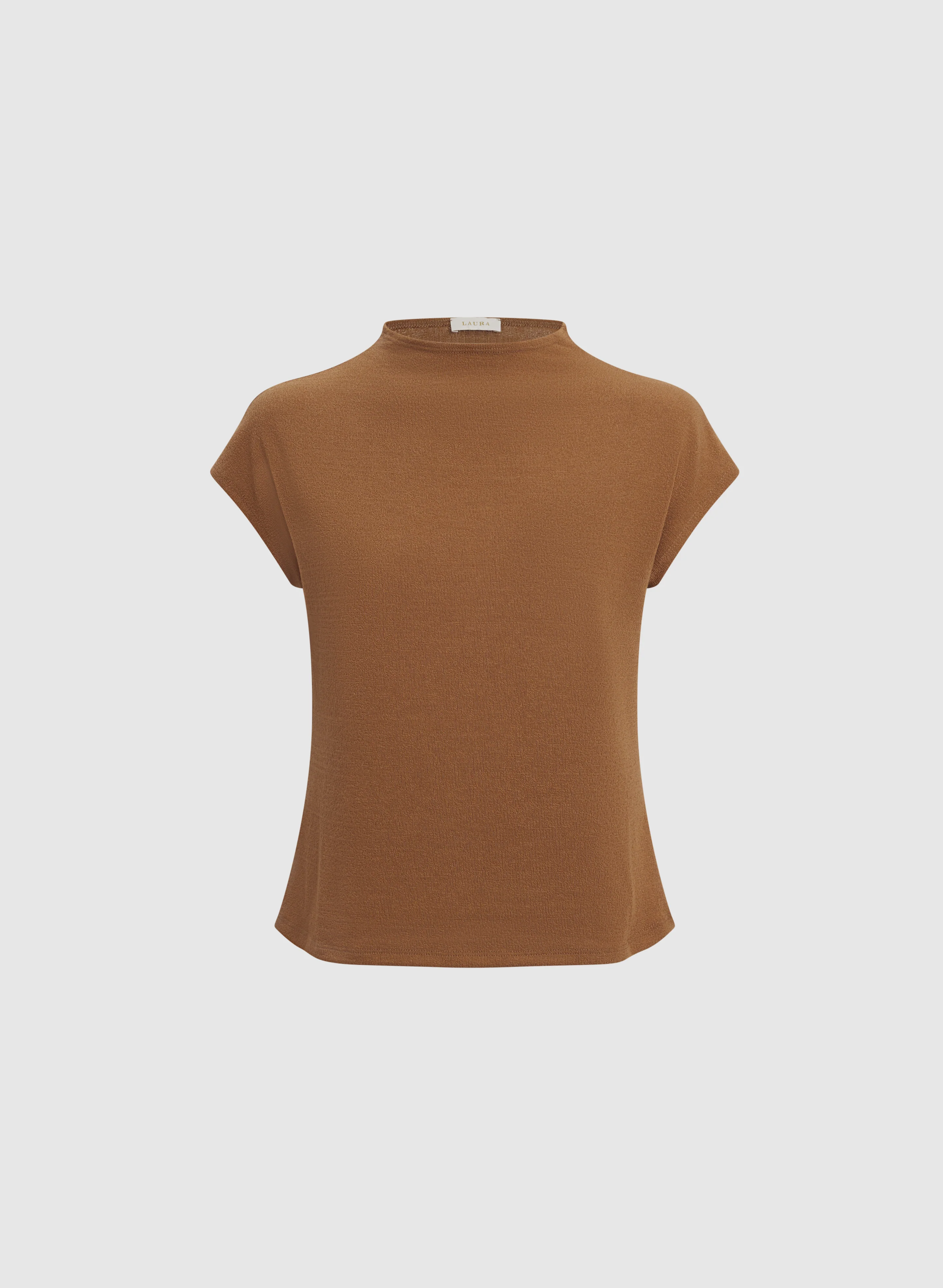 Funnel Neck Knit Top - Image 6