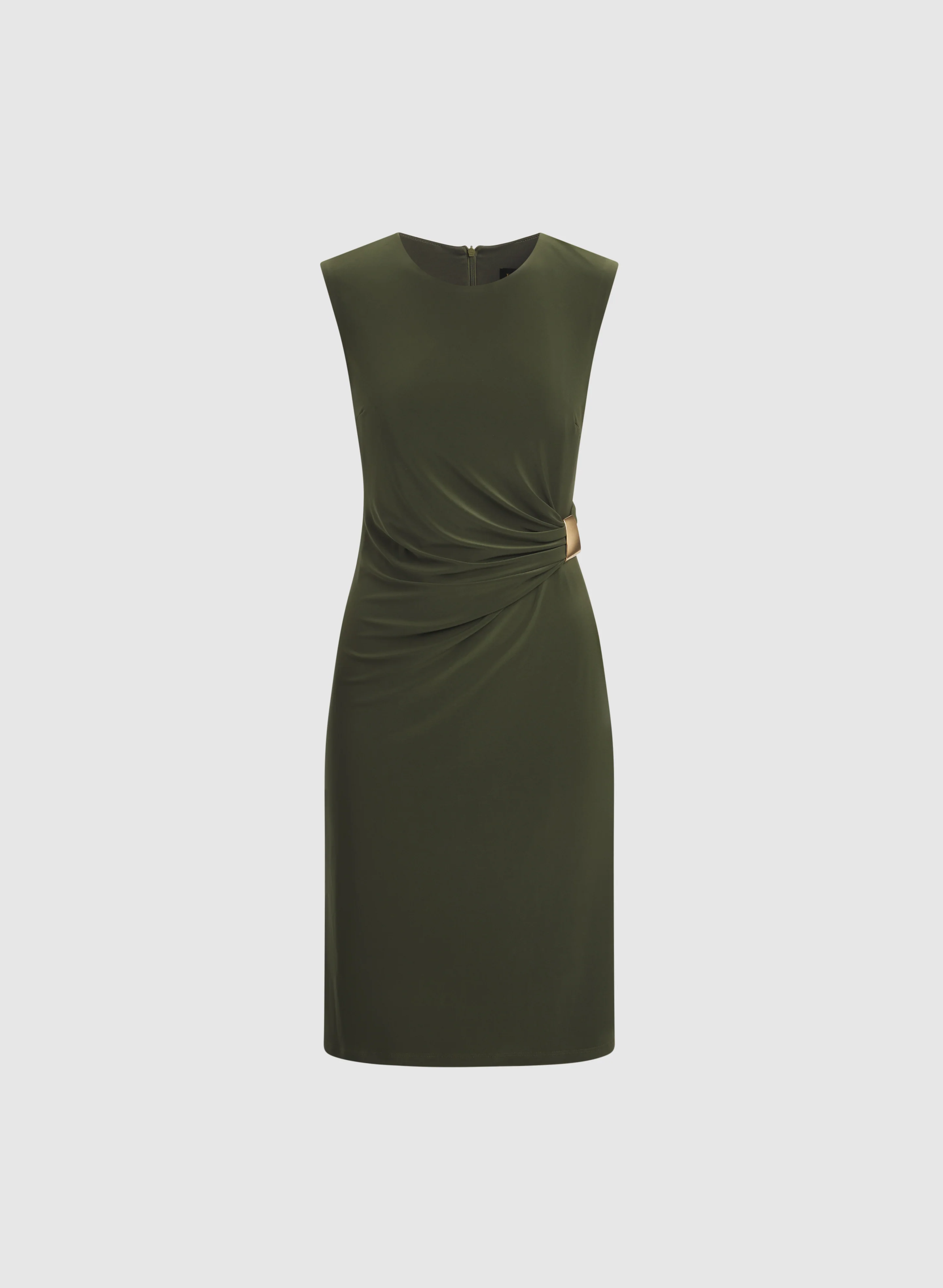 Gathered Jersey Dress - Image 5