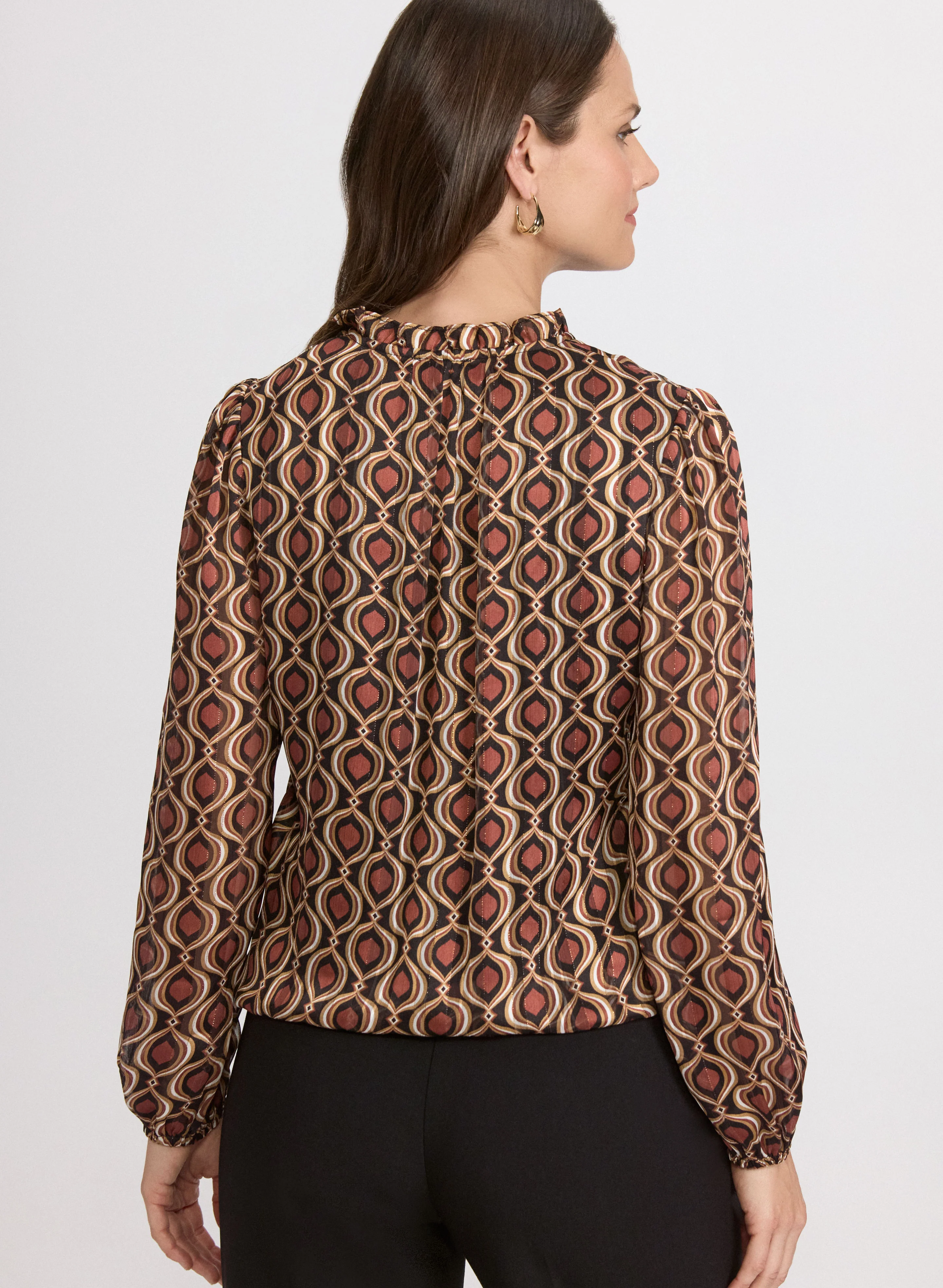 Geometric Blouse - Image 4