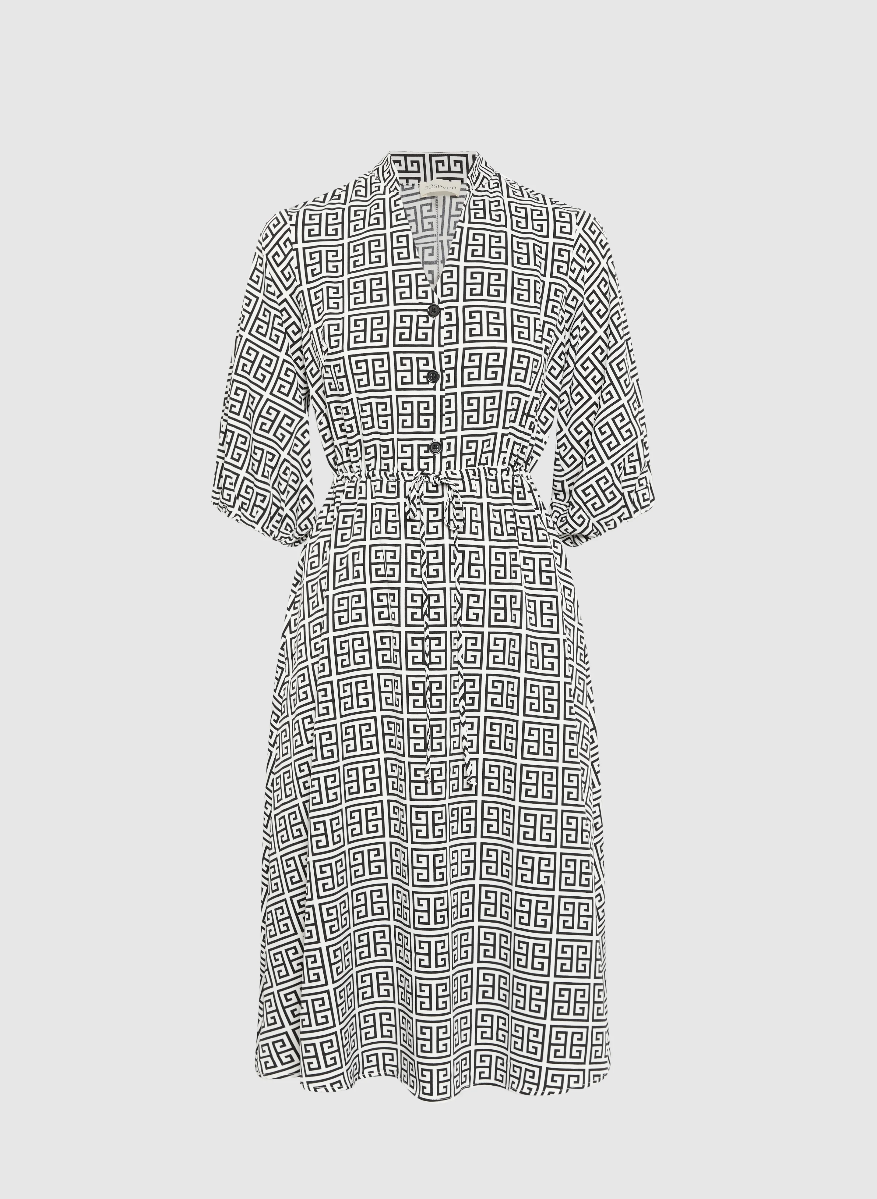 Geometric Print Dress - Image 6