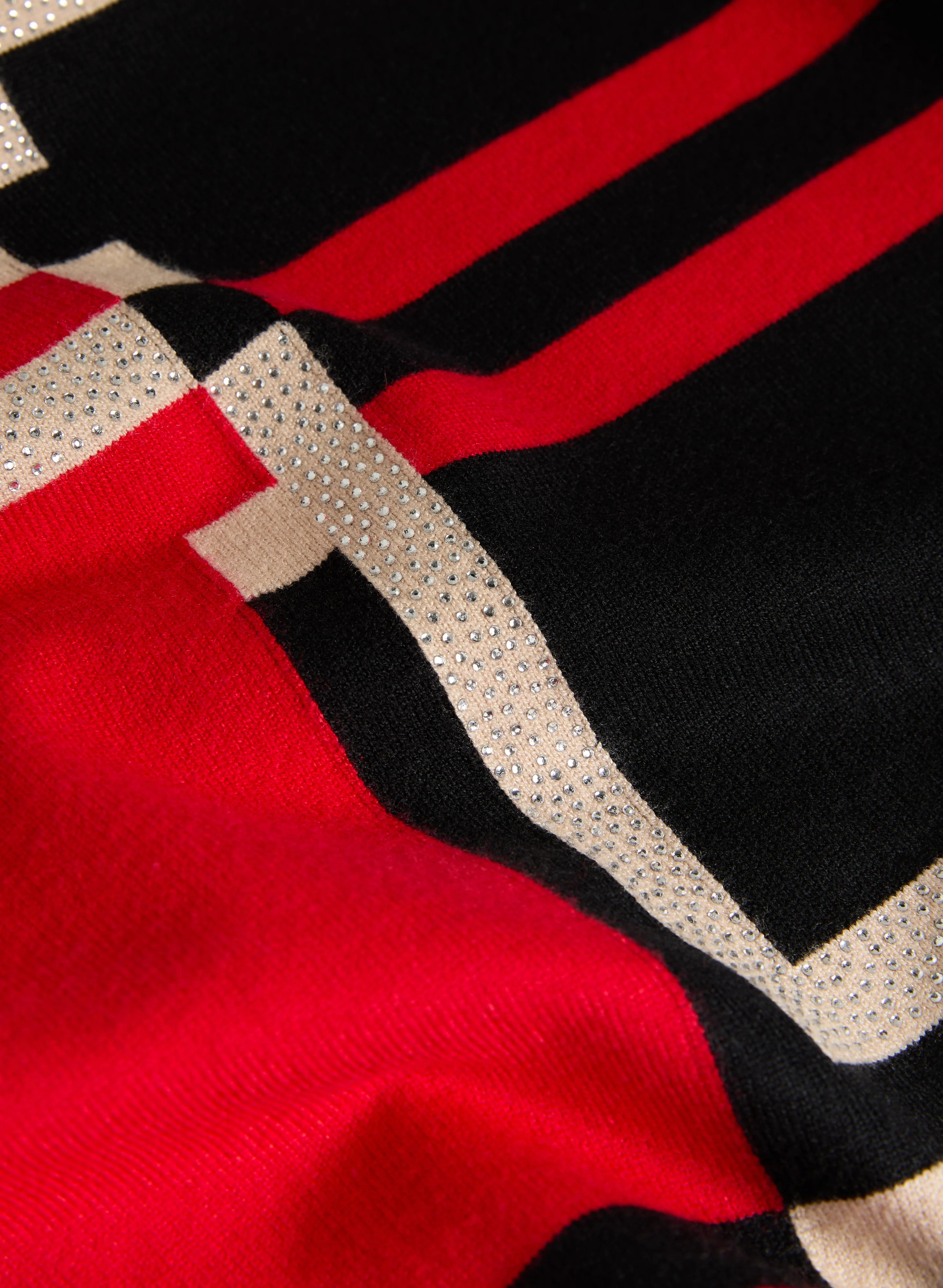 Geometric Print Sweater - Image 7