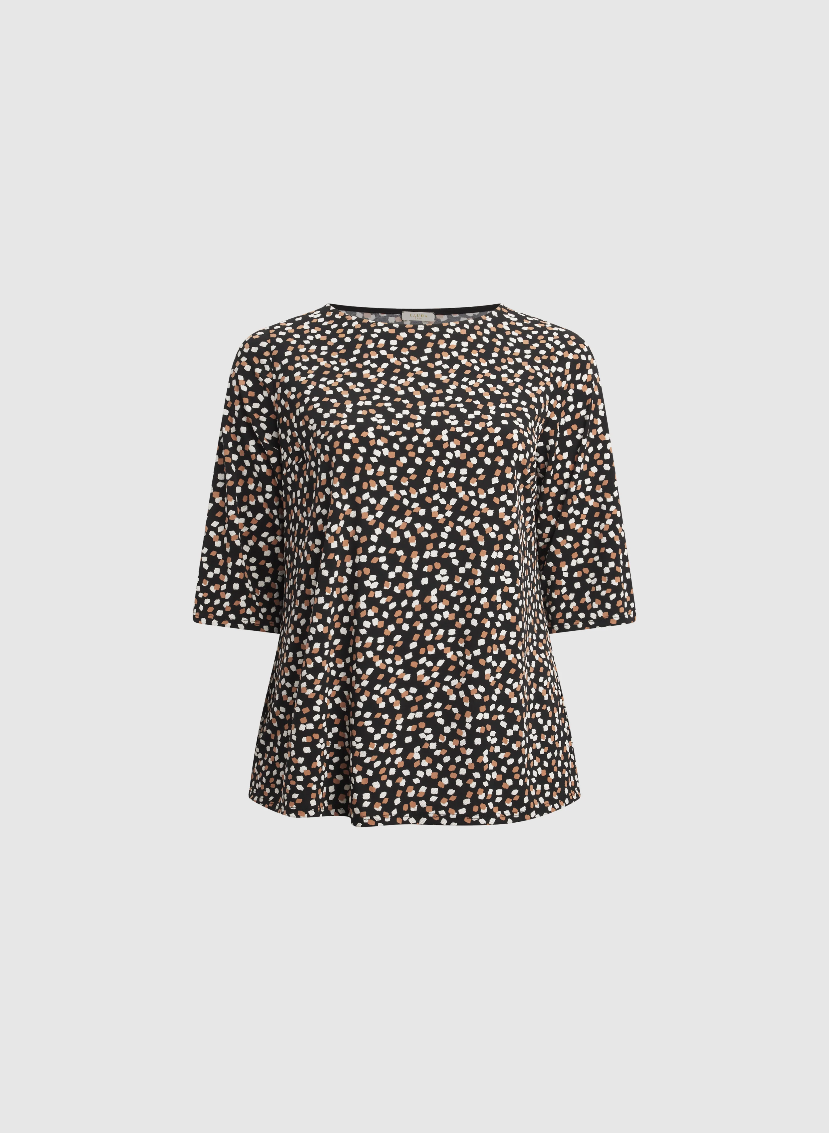 Geometric Print Top - Image 6