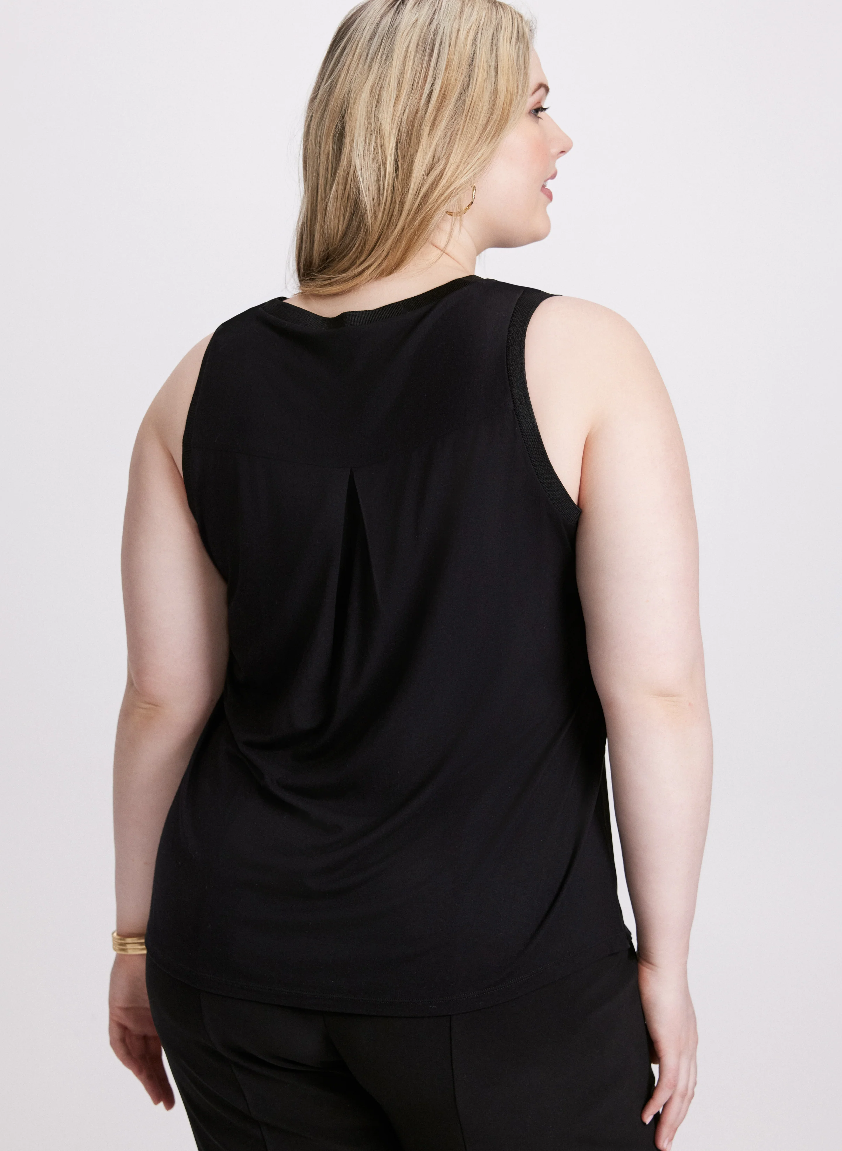 Geometric Print Top - Image 4