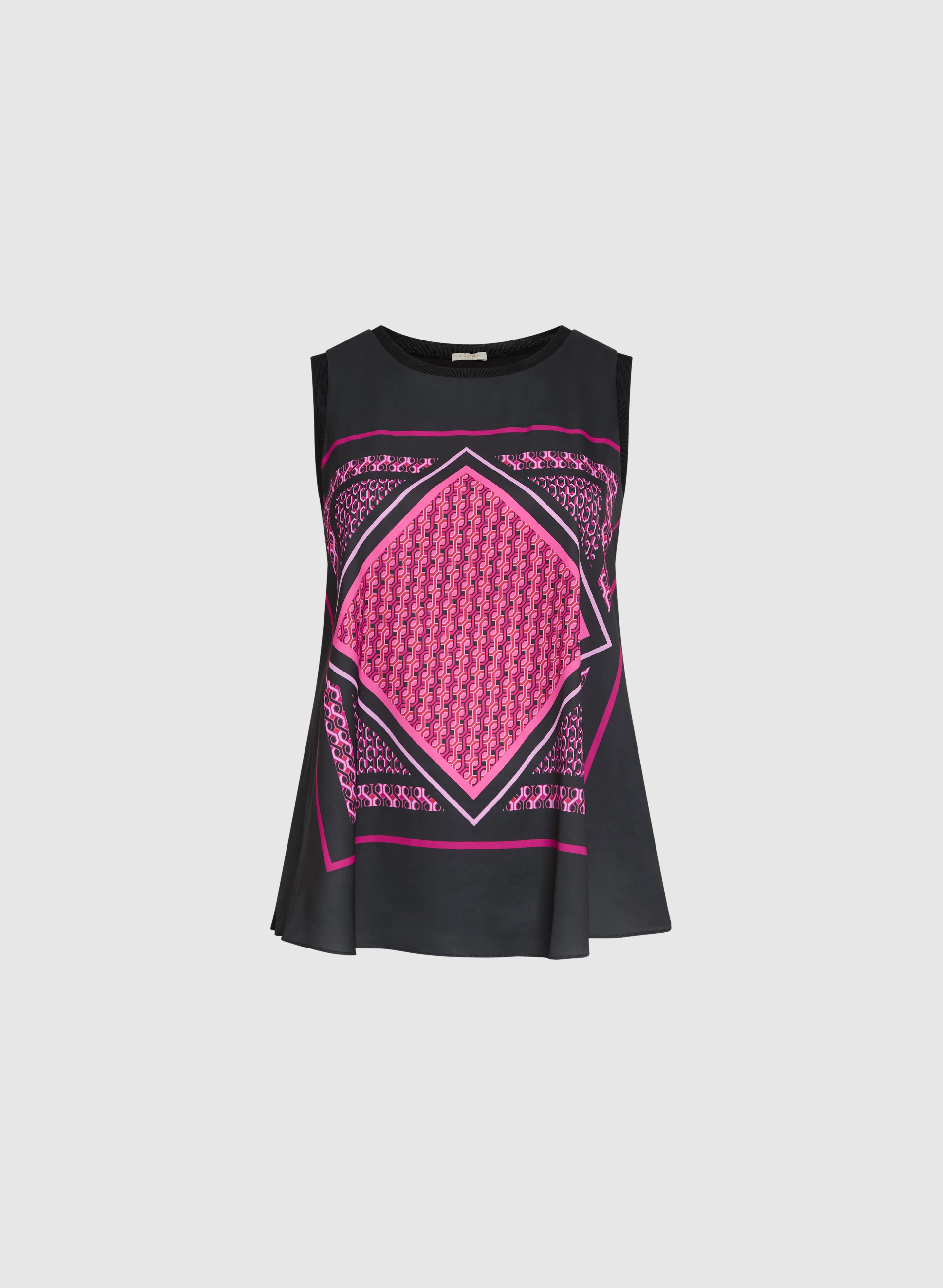 Geometric Print Top - Image 6