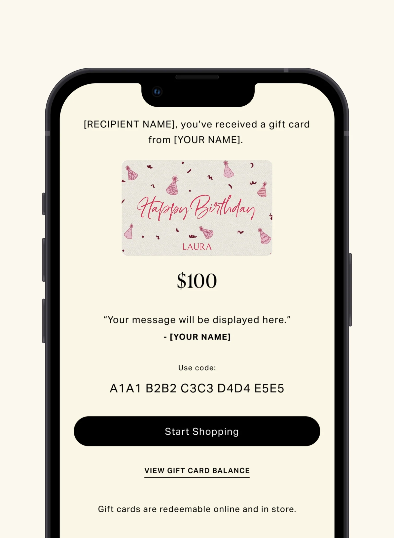 Gift Card - Birthday - Image 2