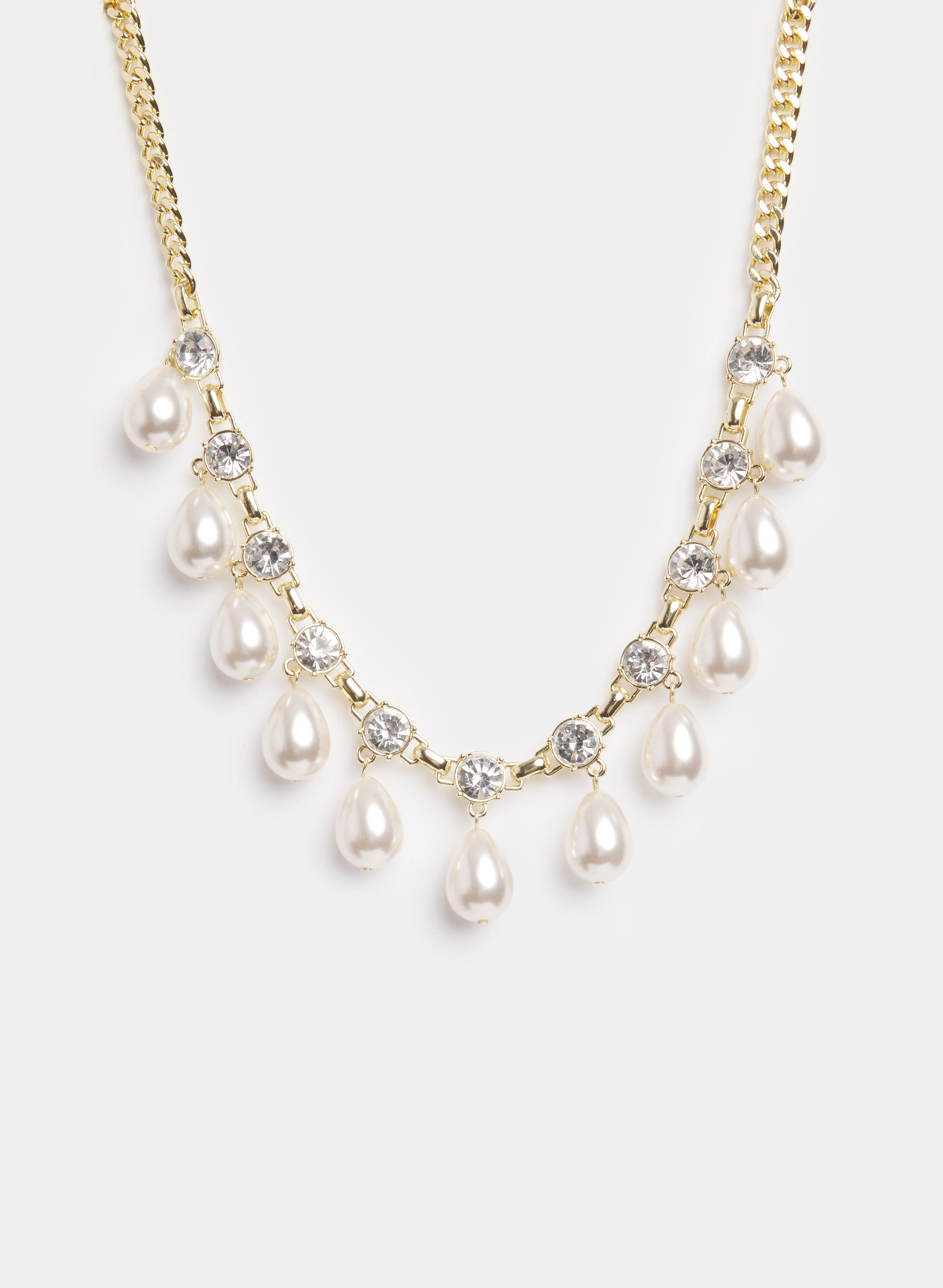 Glass Pearl Necklace