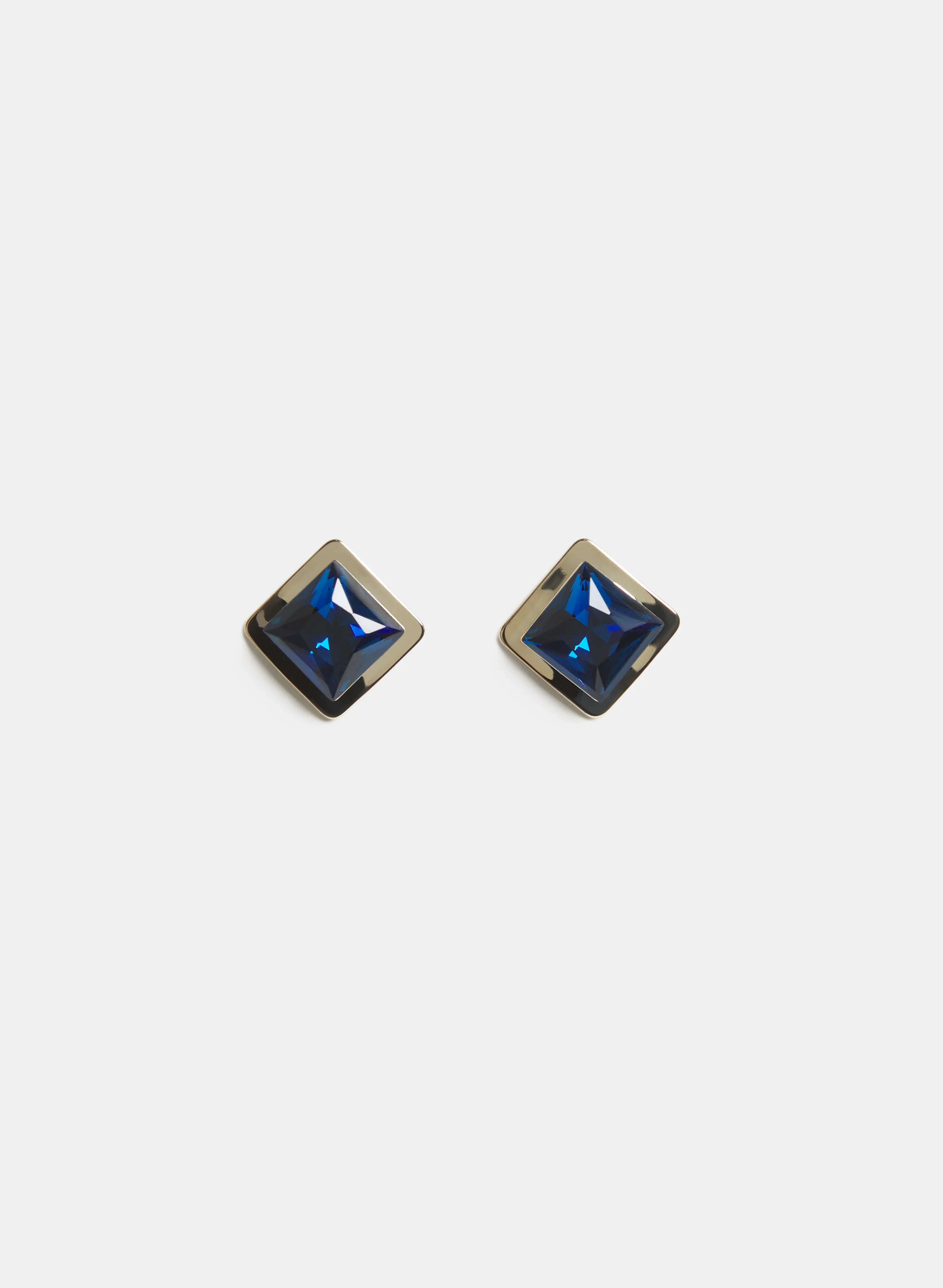Glass Stone Earrings