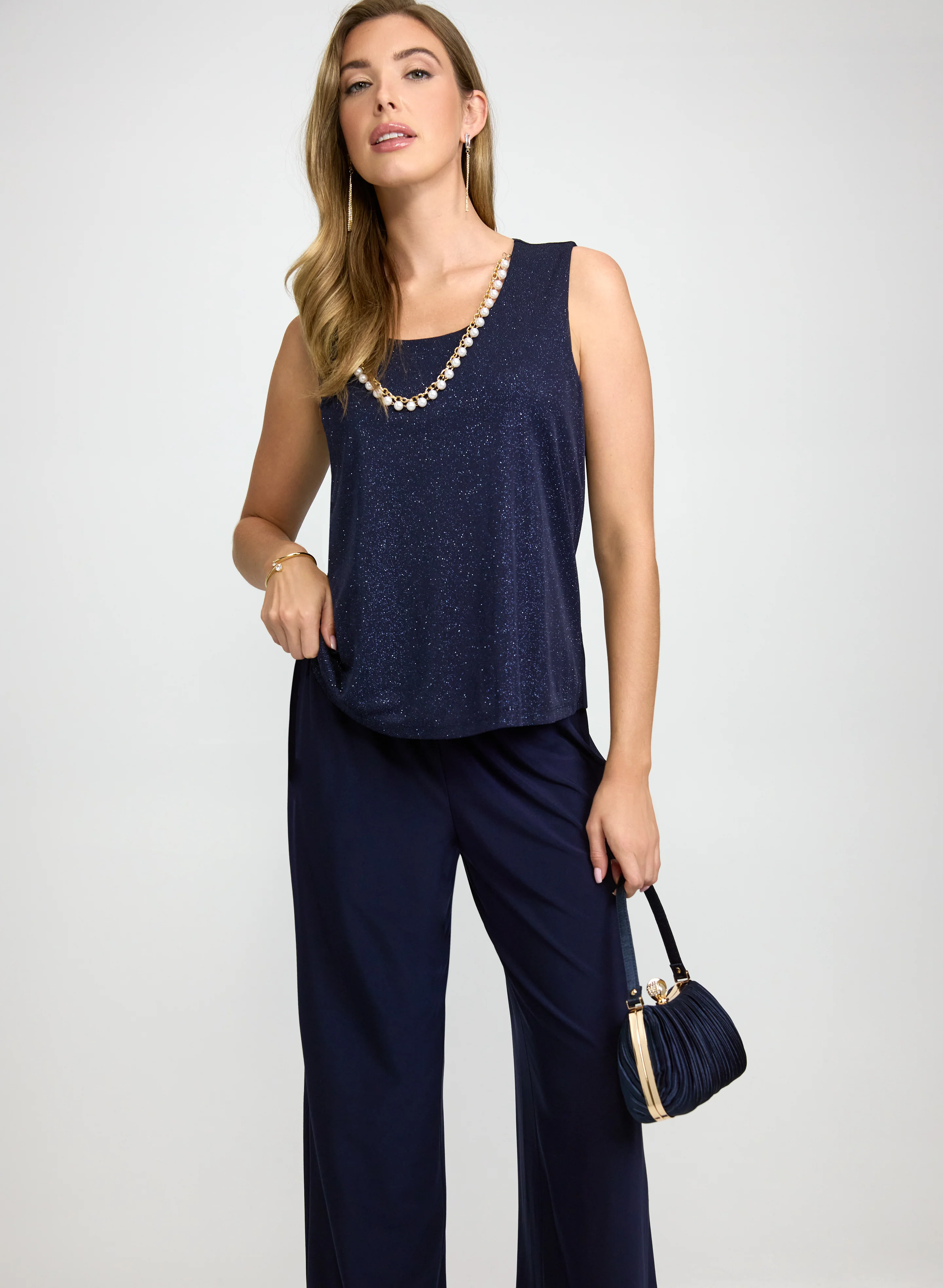 Glitter Jacket, Top & Pants Set - Image 8
