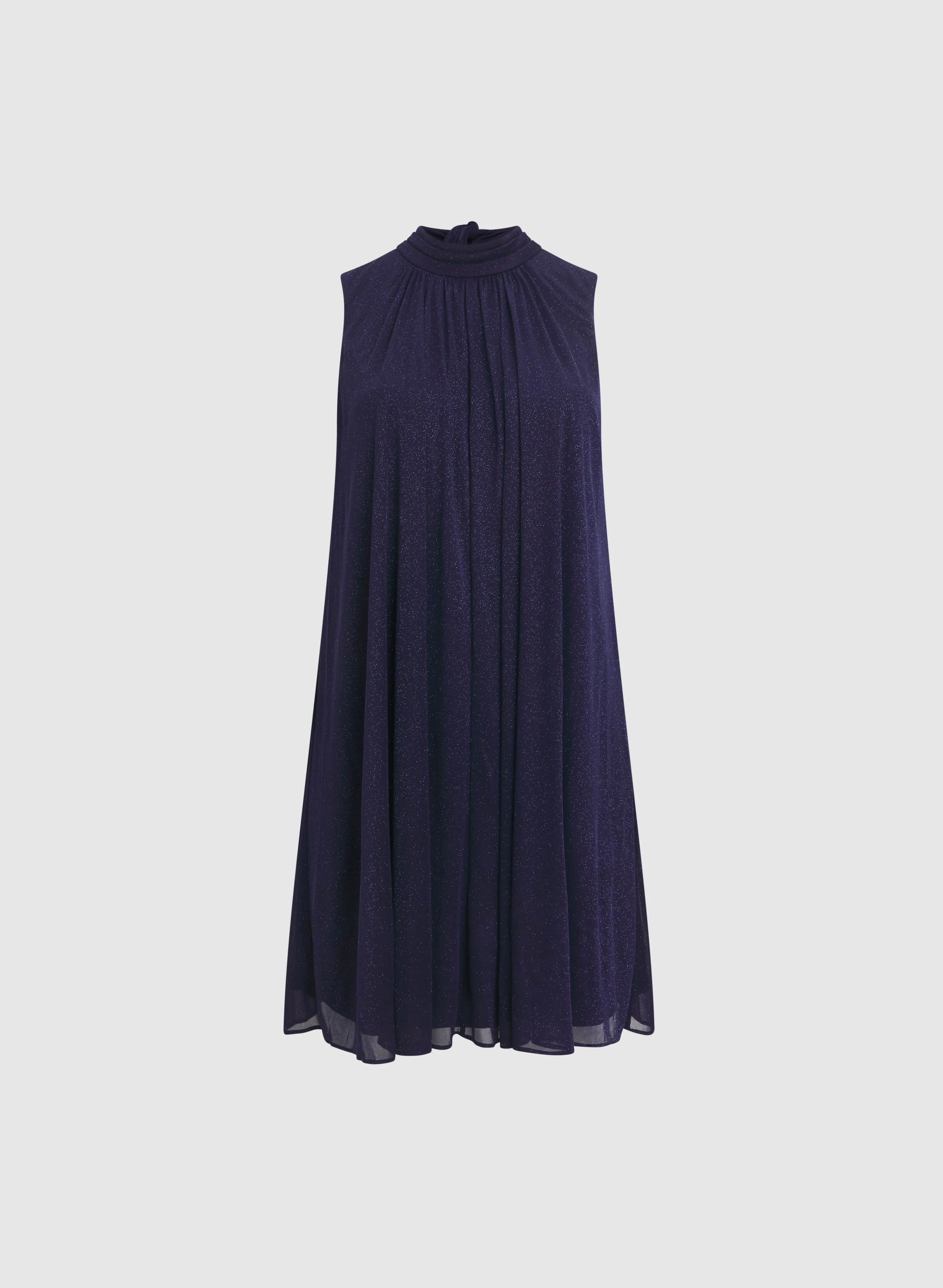 Glitter Mesh A-Line Dress - Image 6