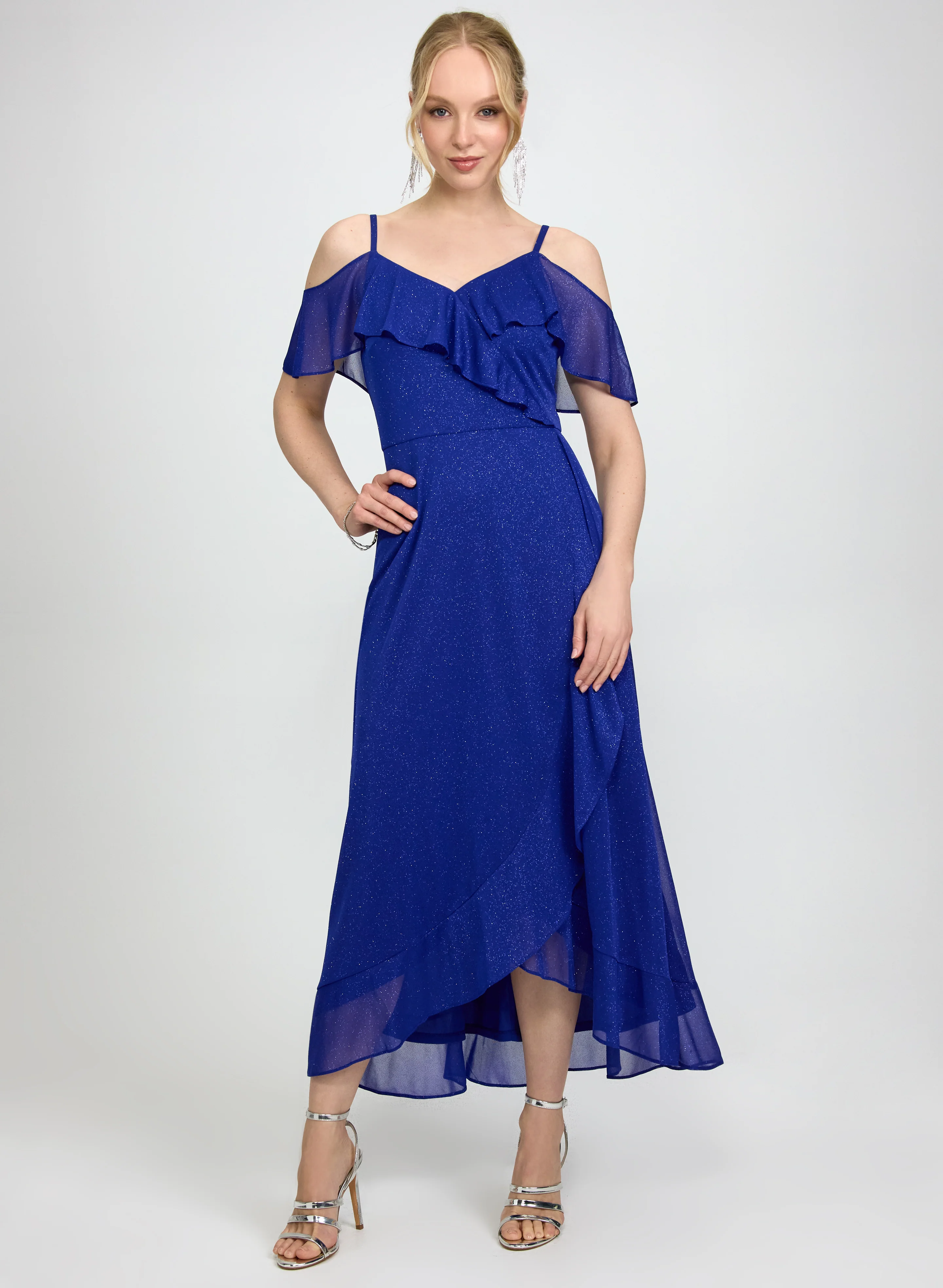 Glitter Mesh Dress