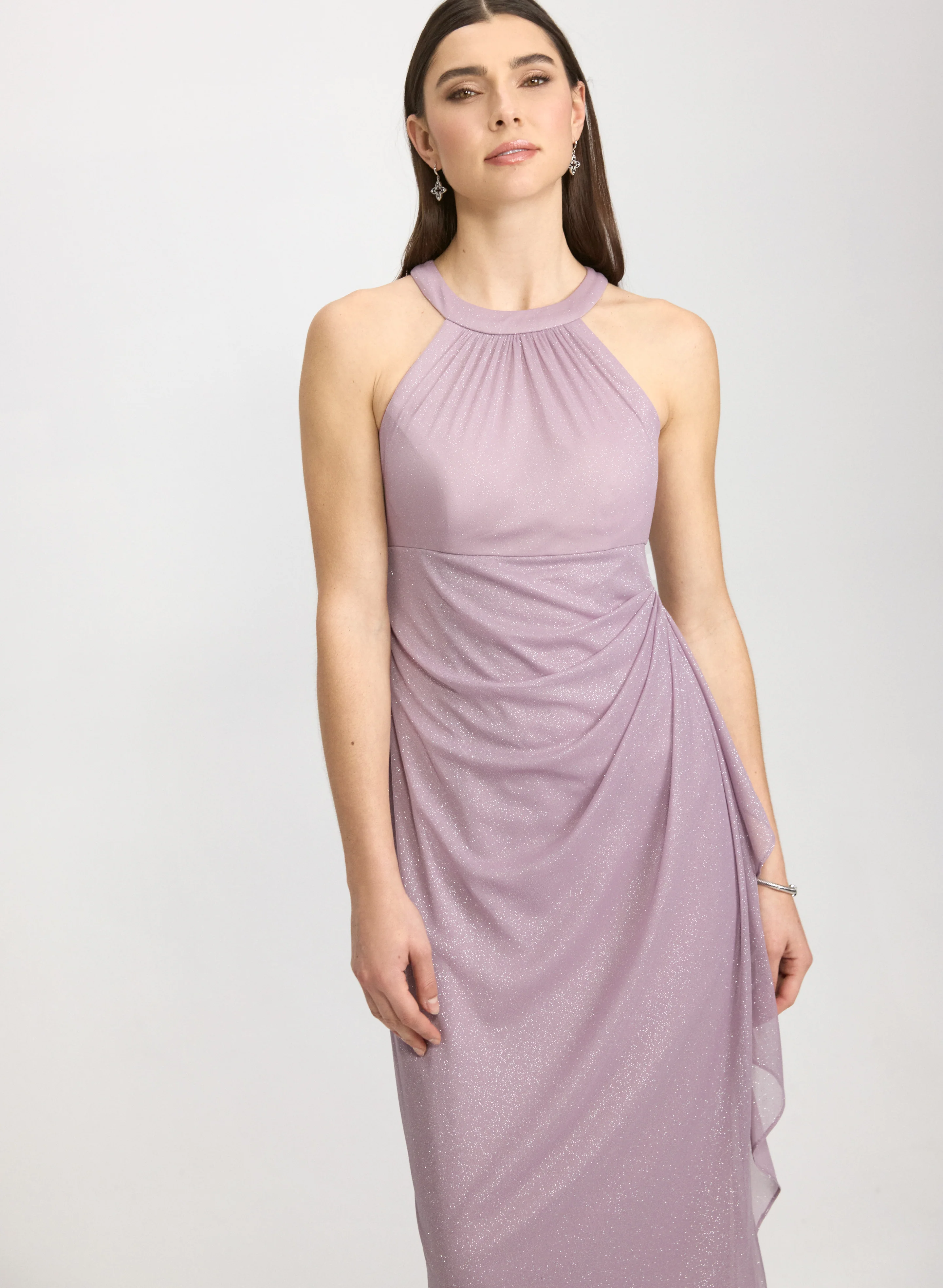 Glitter Mesh Dress - Image 7
