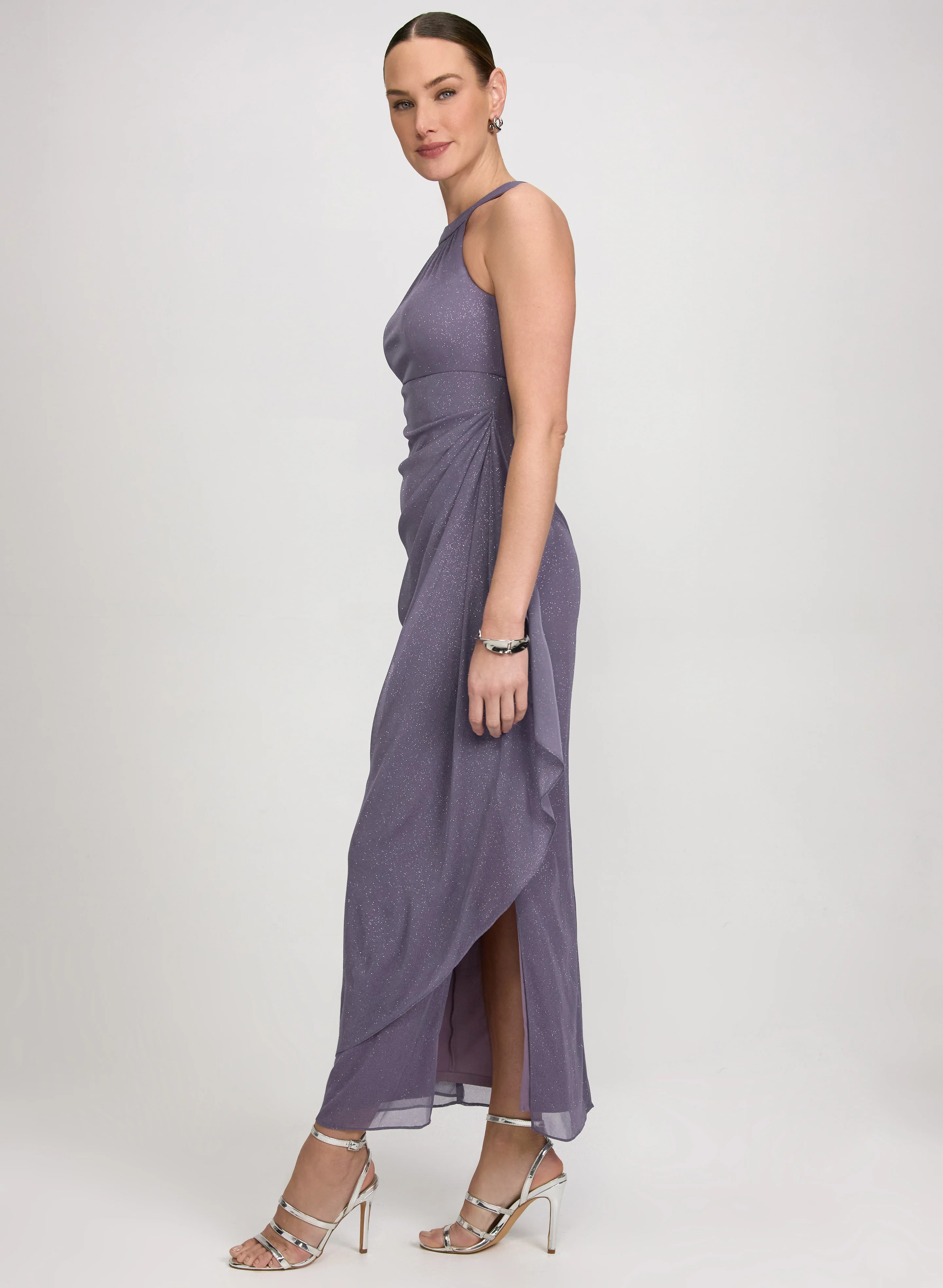 Glitter Mesh Dress - Image 8