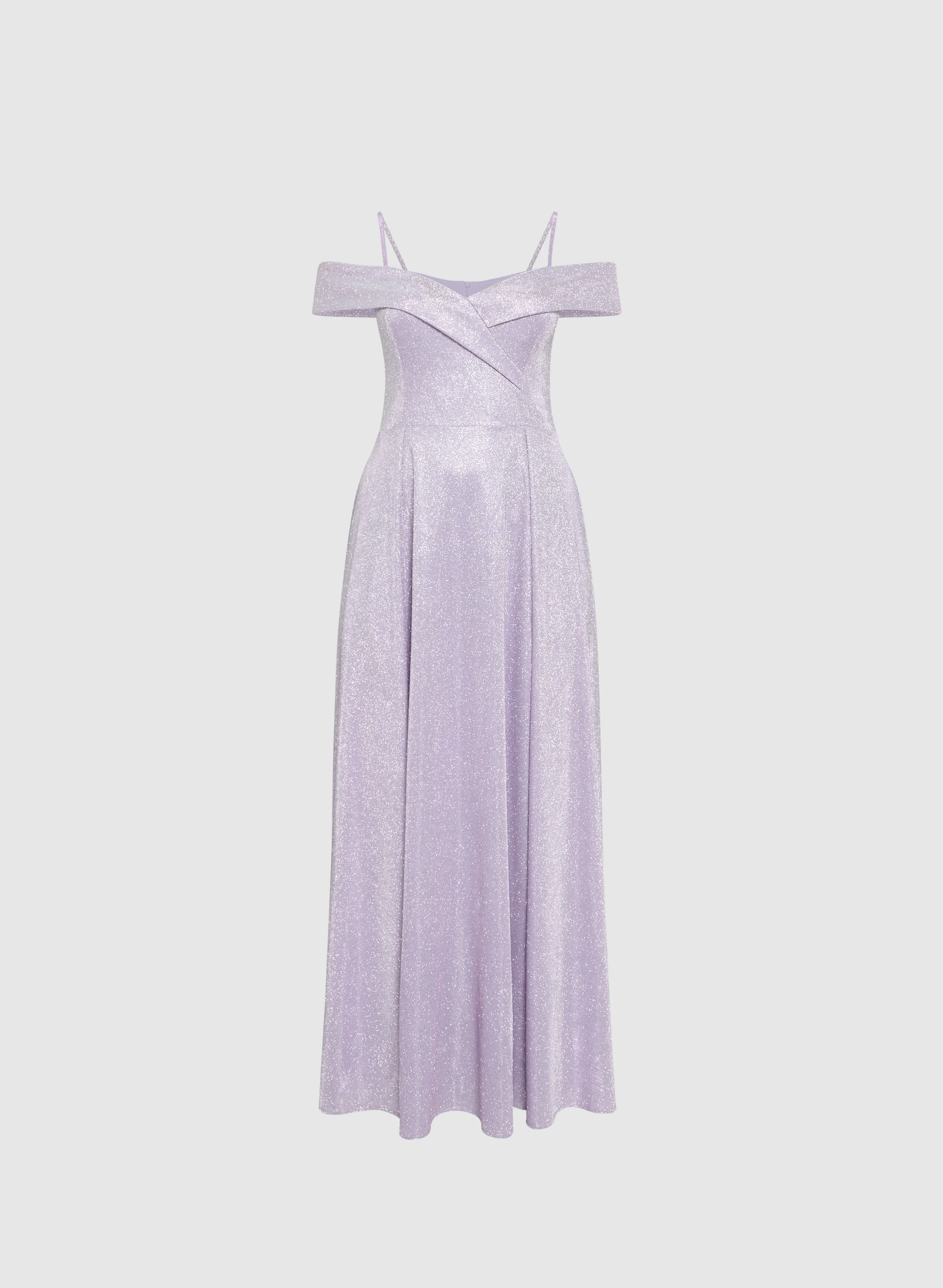 Glitter Off-The-Shoulder Dress - Image 7