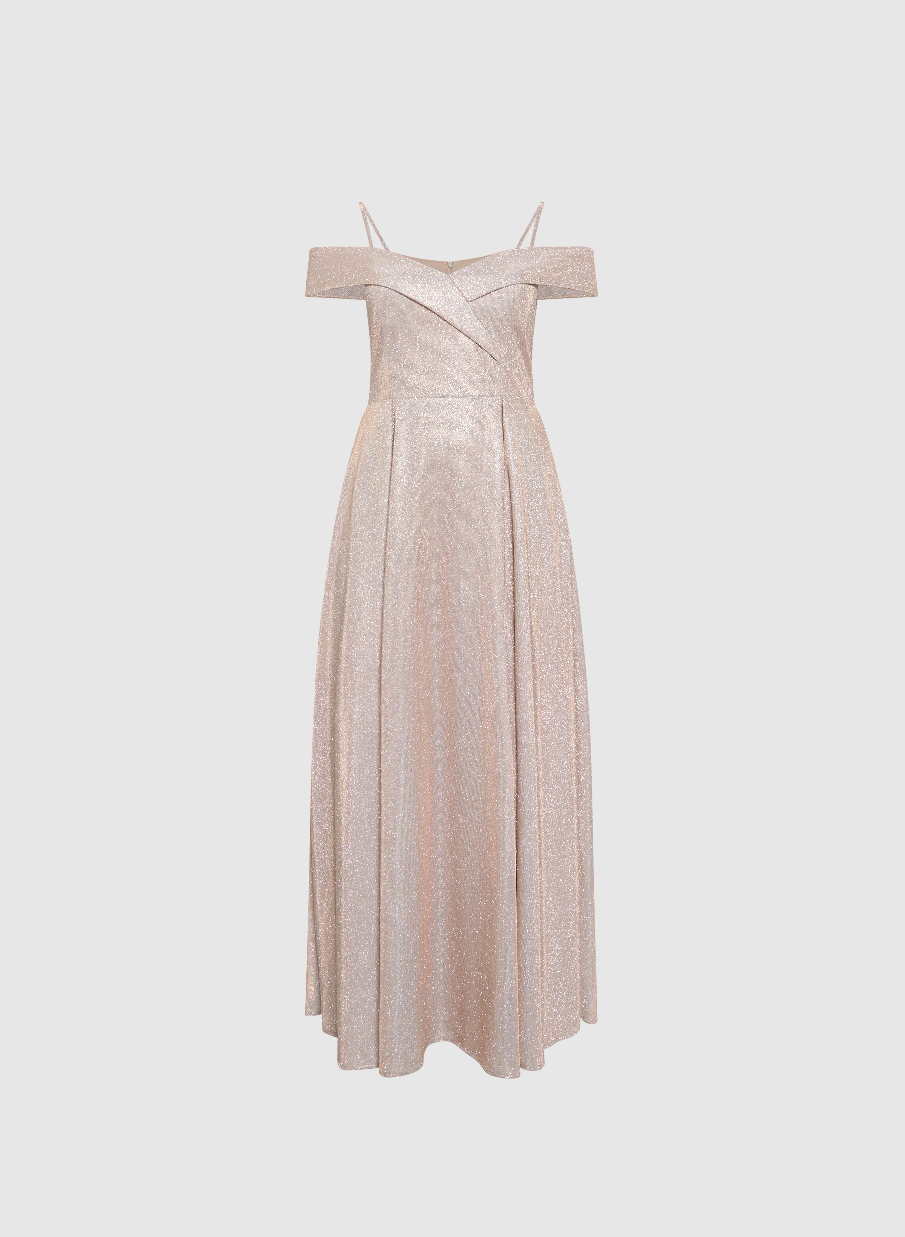 Glitter Off-The-Shoulder Dress - Image 6