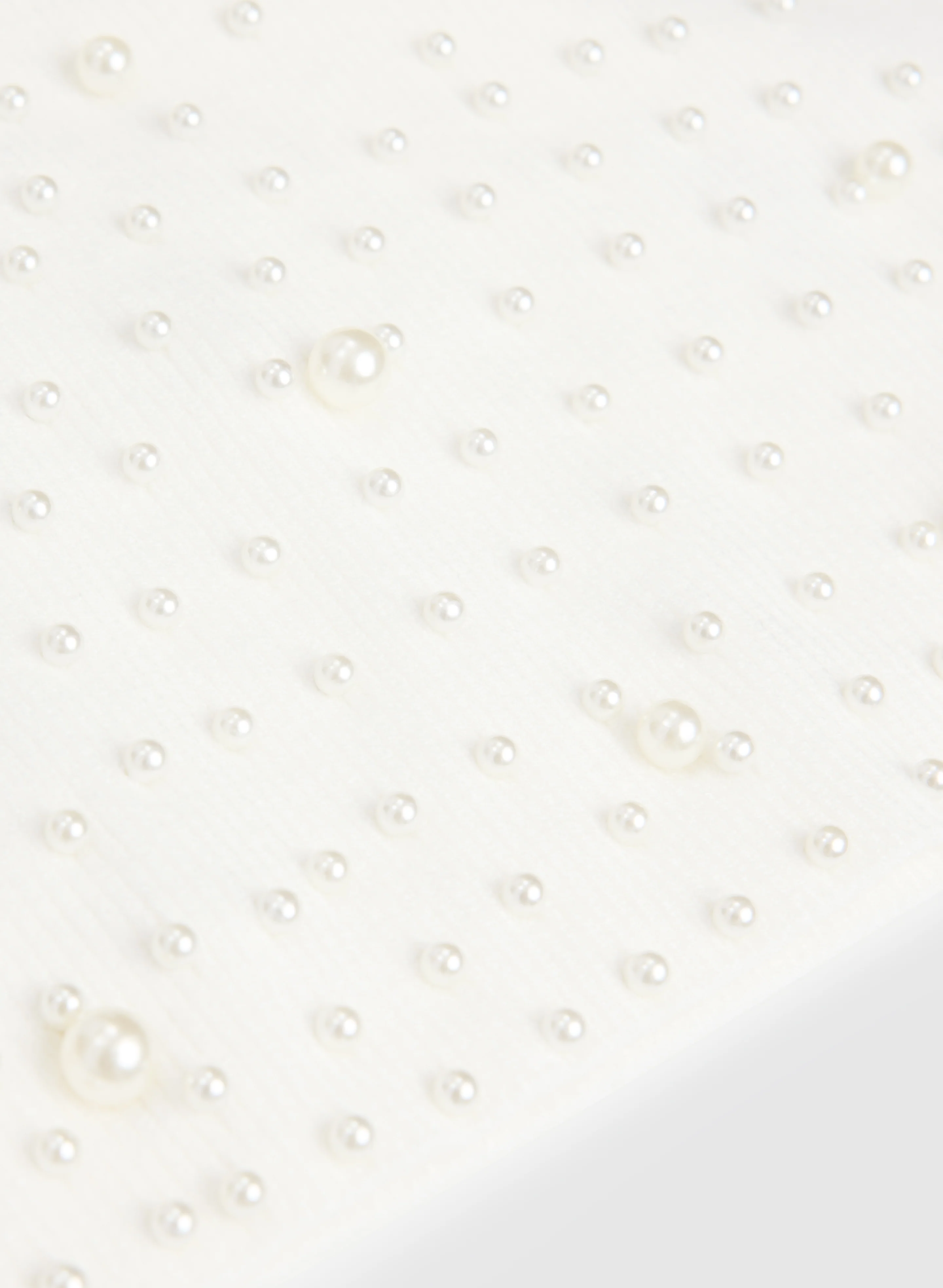 Gradient Pearl Embellished Sweater - Image 7
