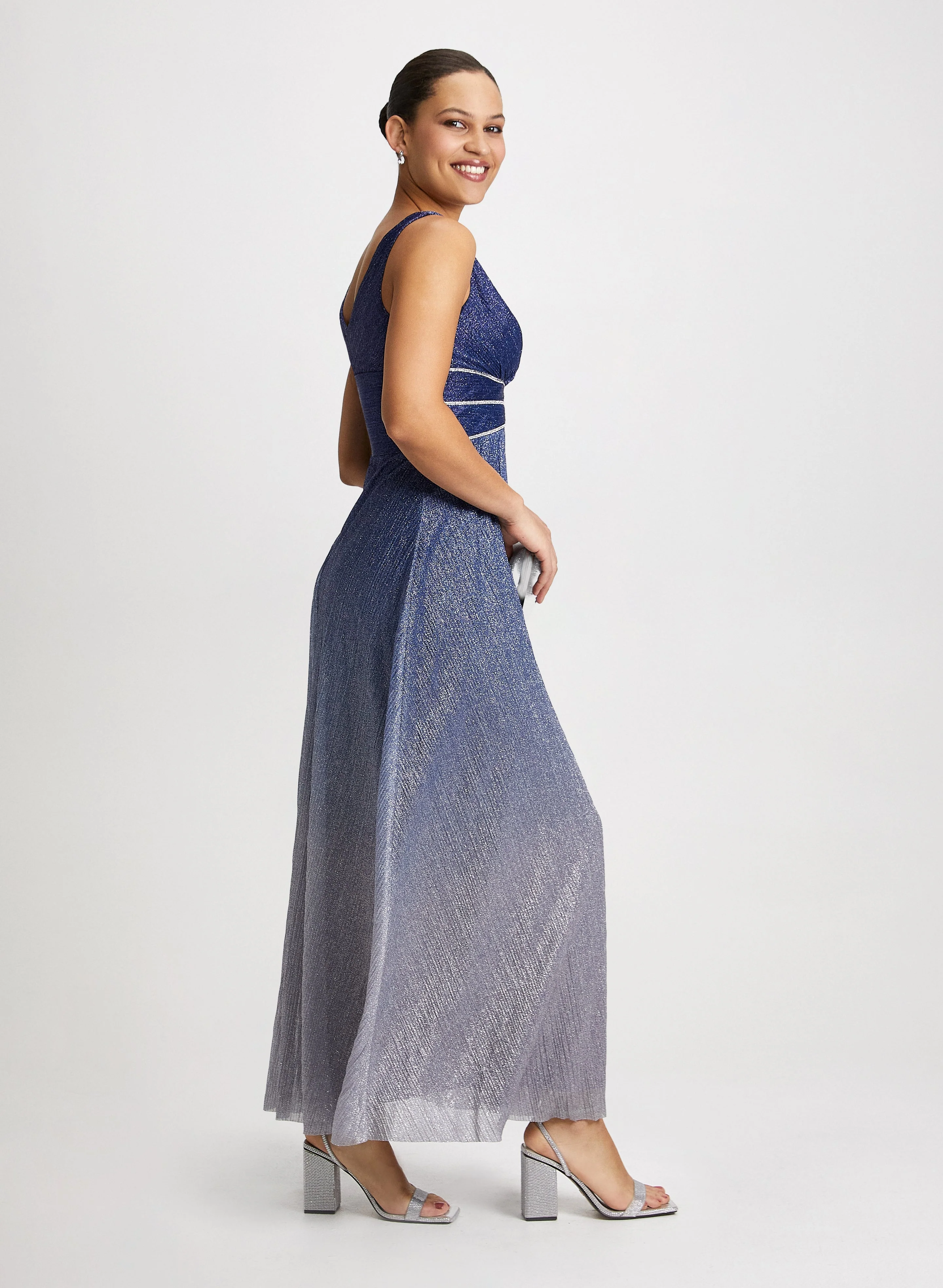 Gradient Shimmering Dress - Image 2