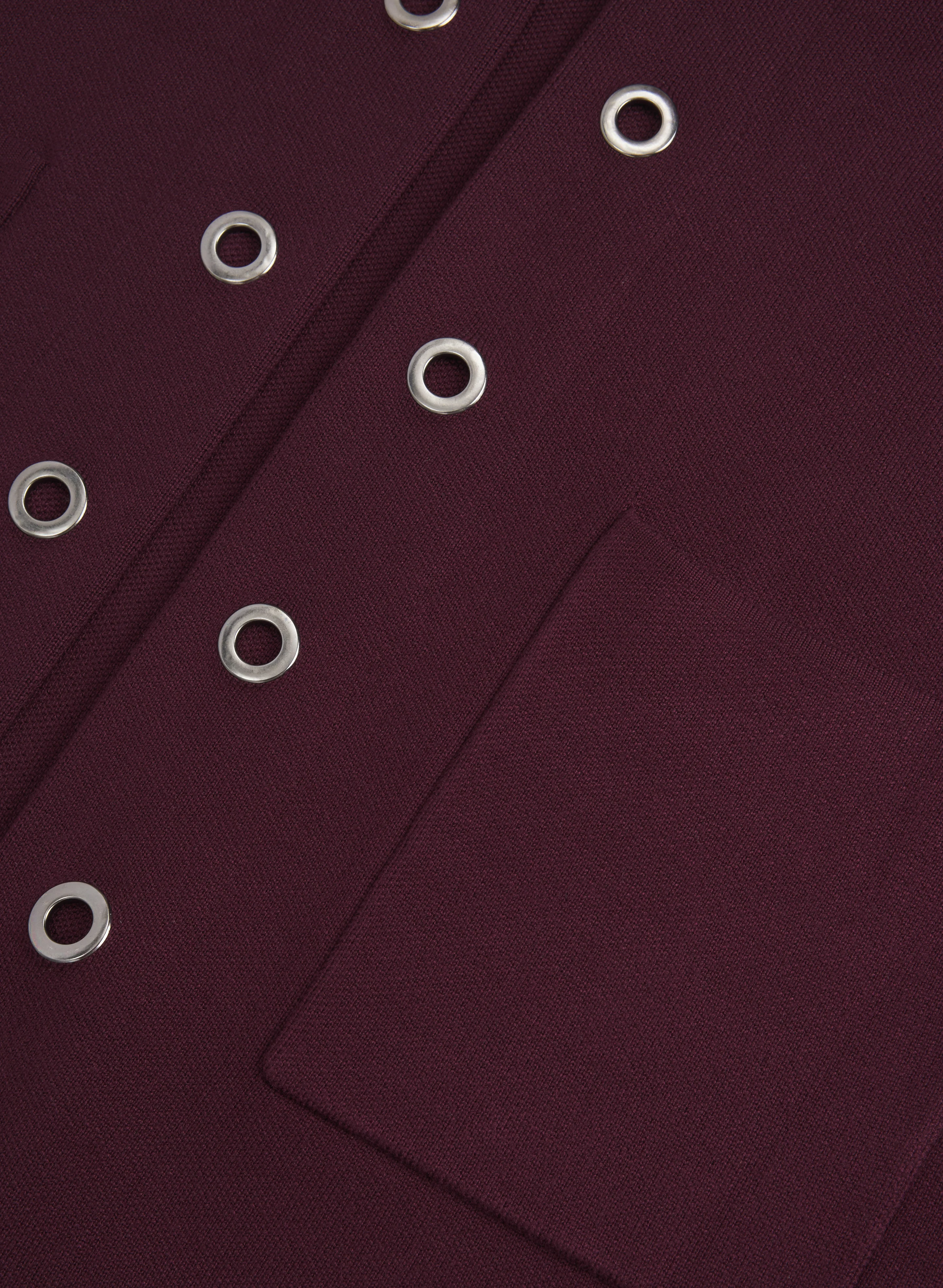 Grommet Detail Cardigan - Image 7