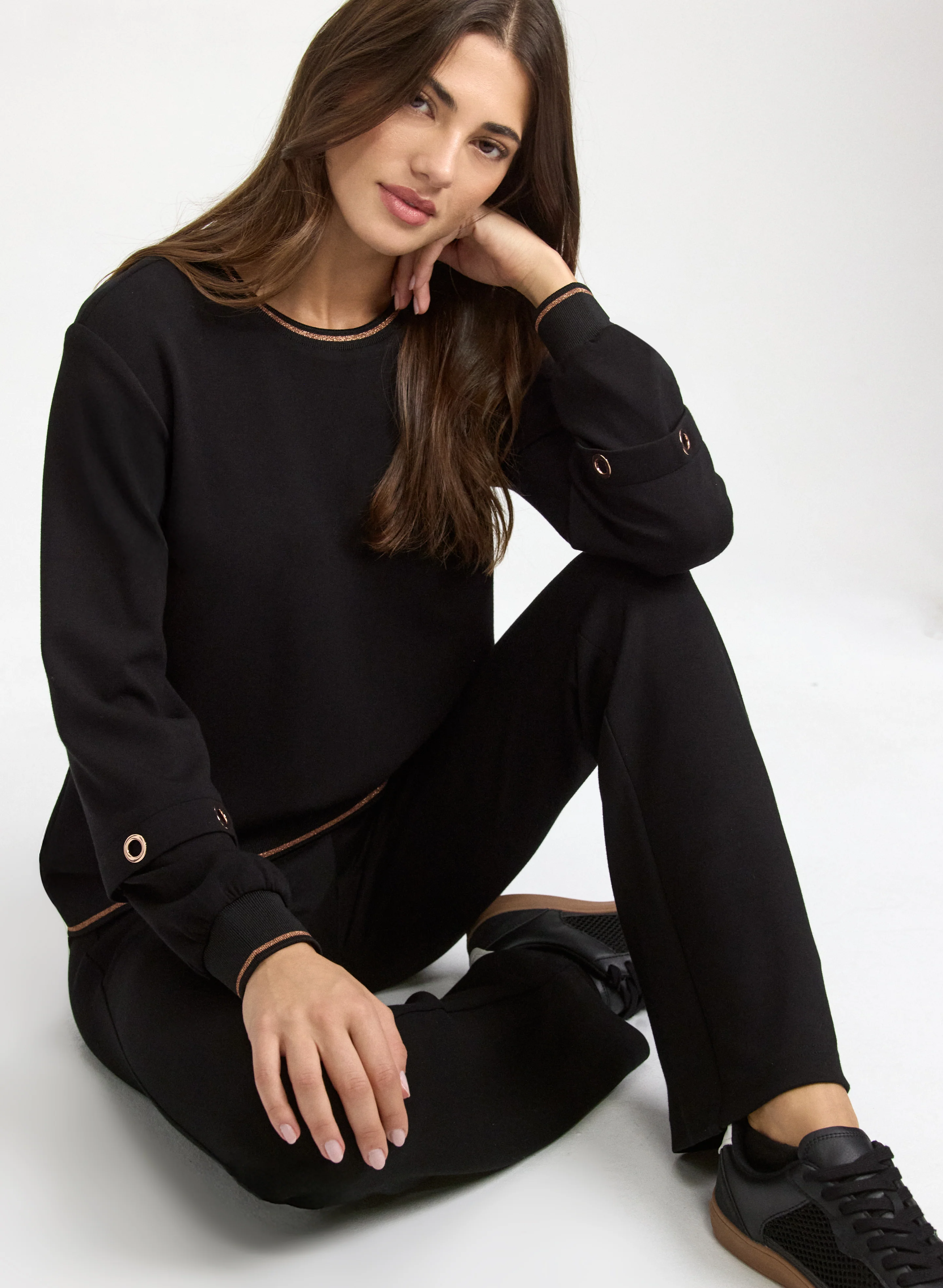 Grommet Embellished Top - Image 5