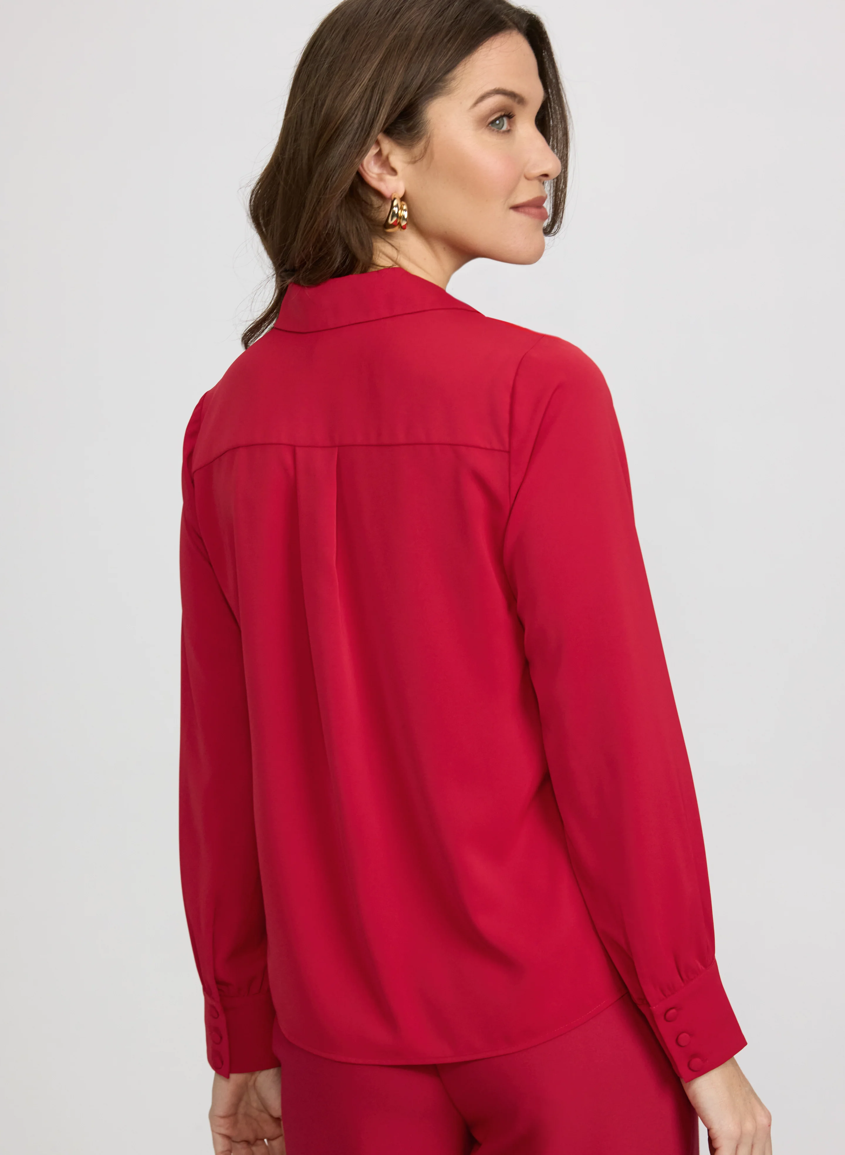 Half-Button Blouse - Image 4