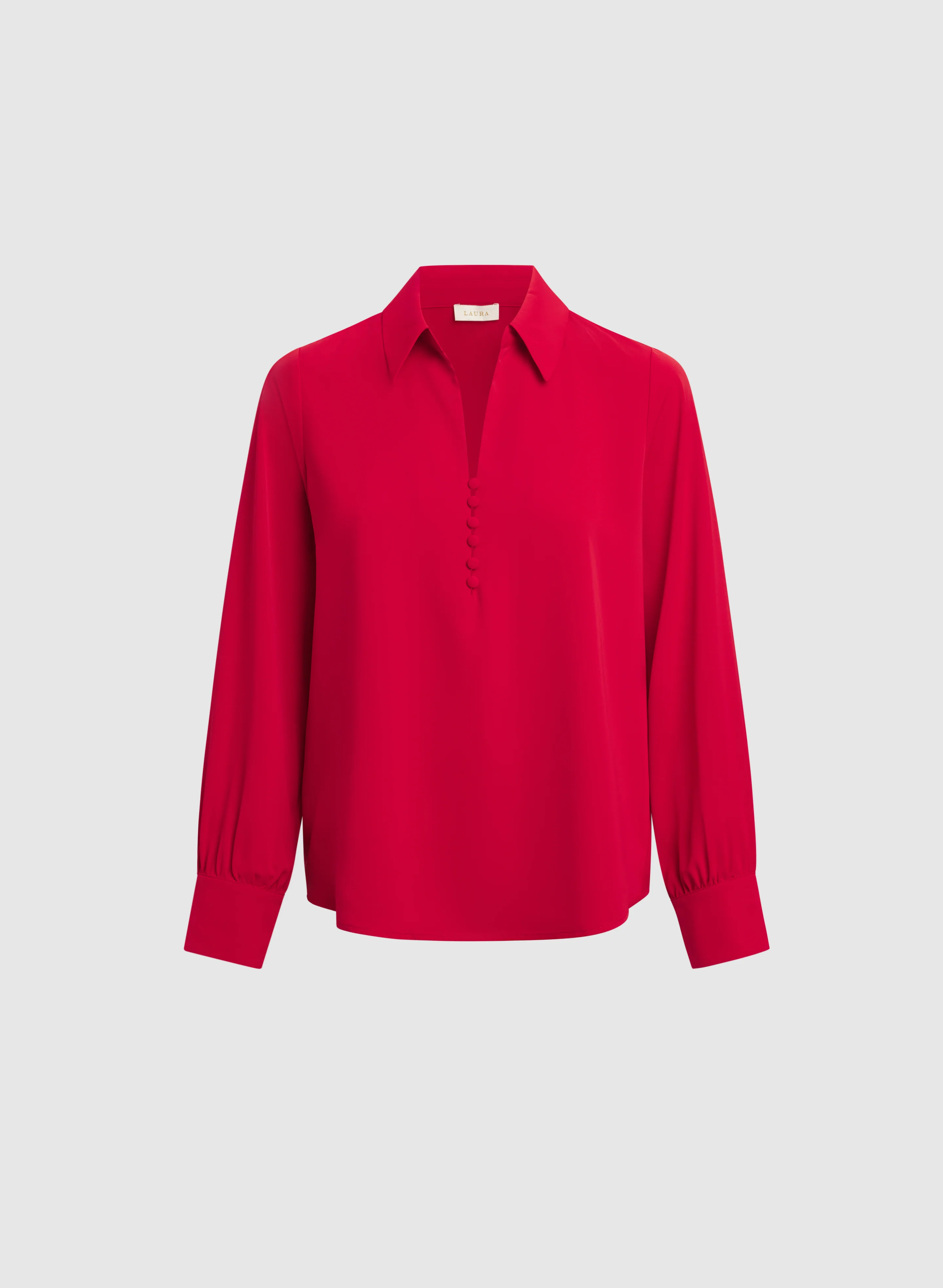 Half-Button Blouse - Image 6