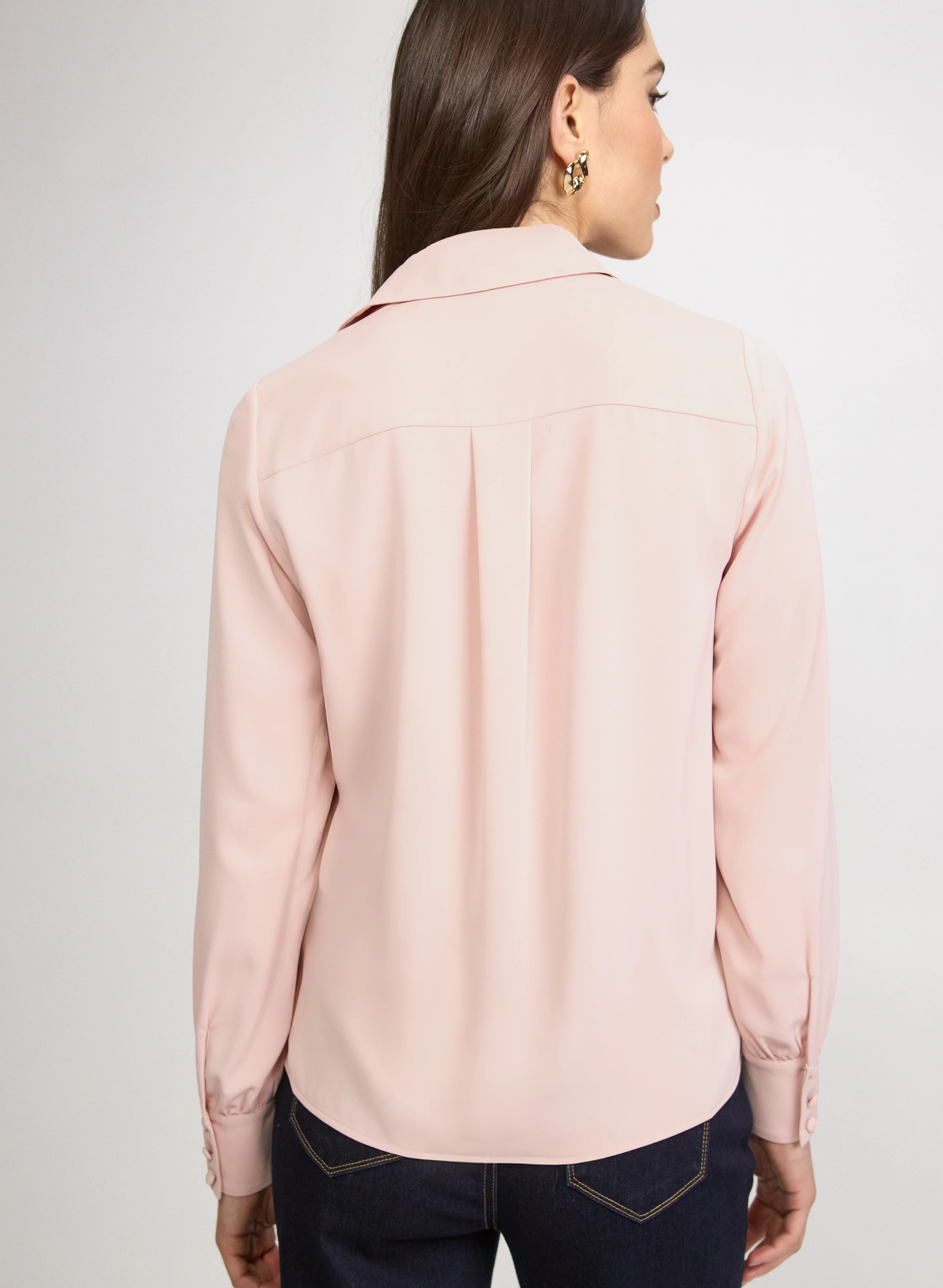 Half-Button Blouse - Image 4