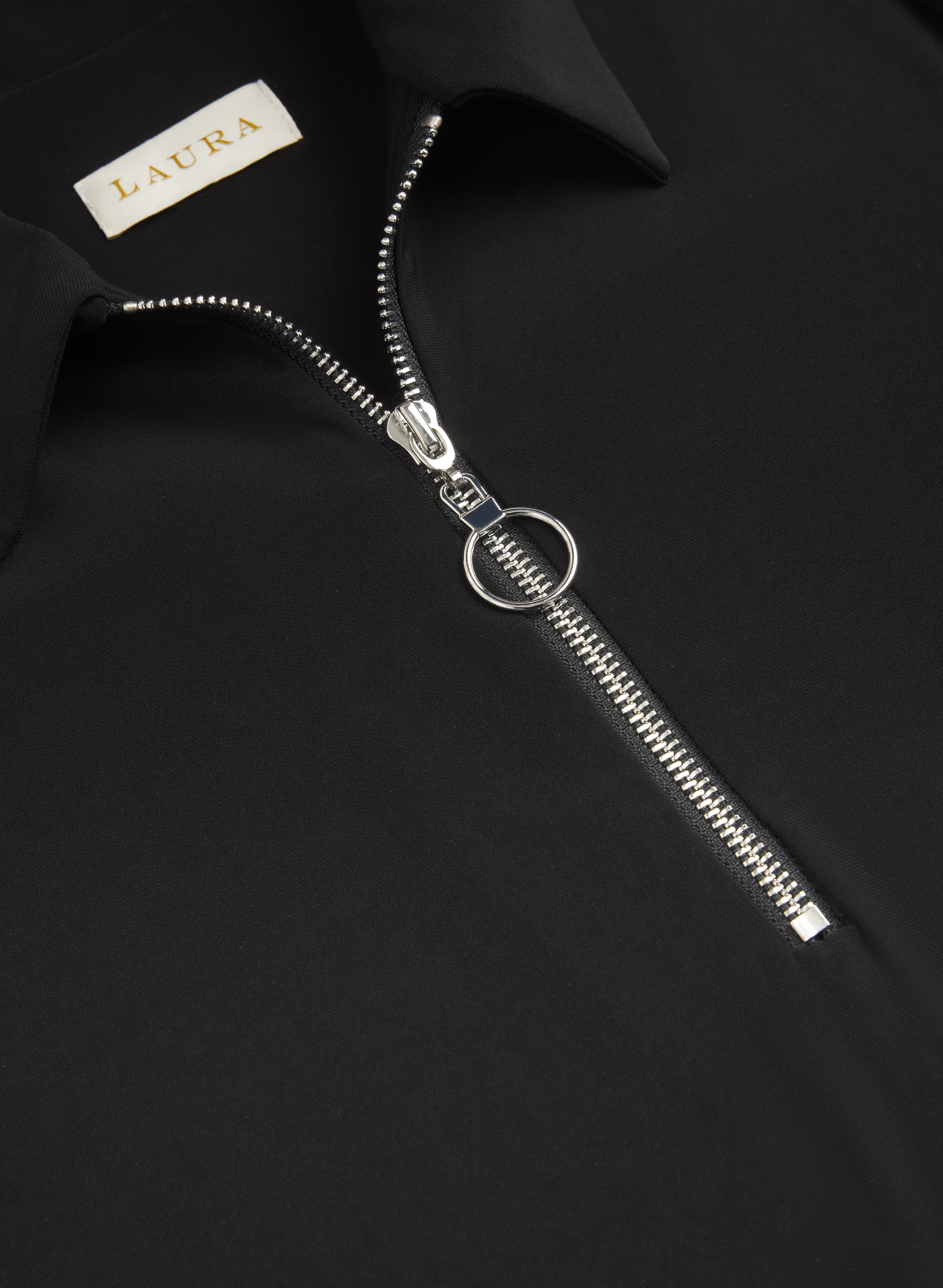 Half-Zip Jersey Dress - Image 6