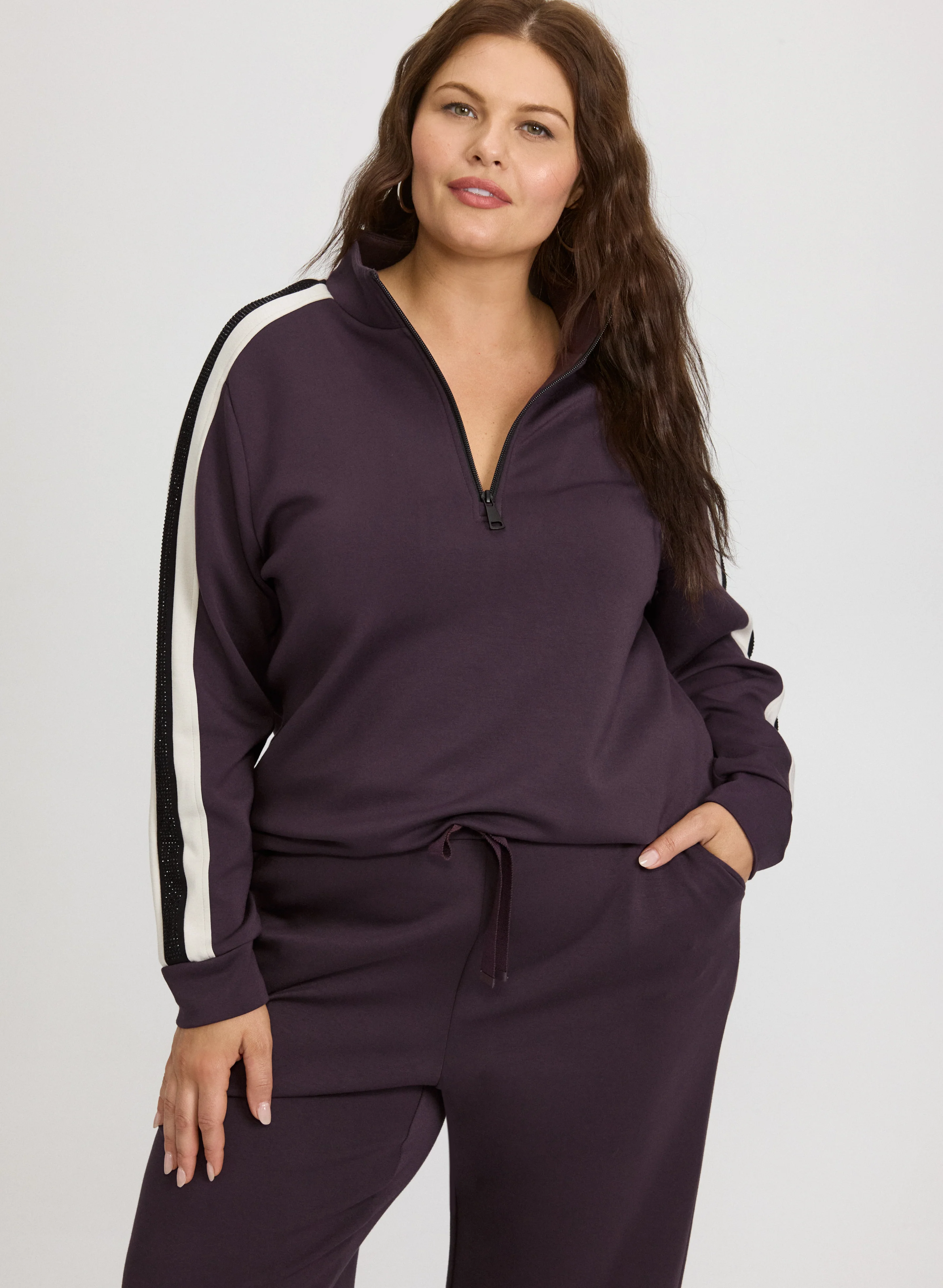 Half-Zip Scuba Top
