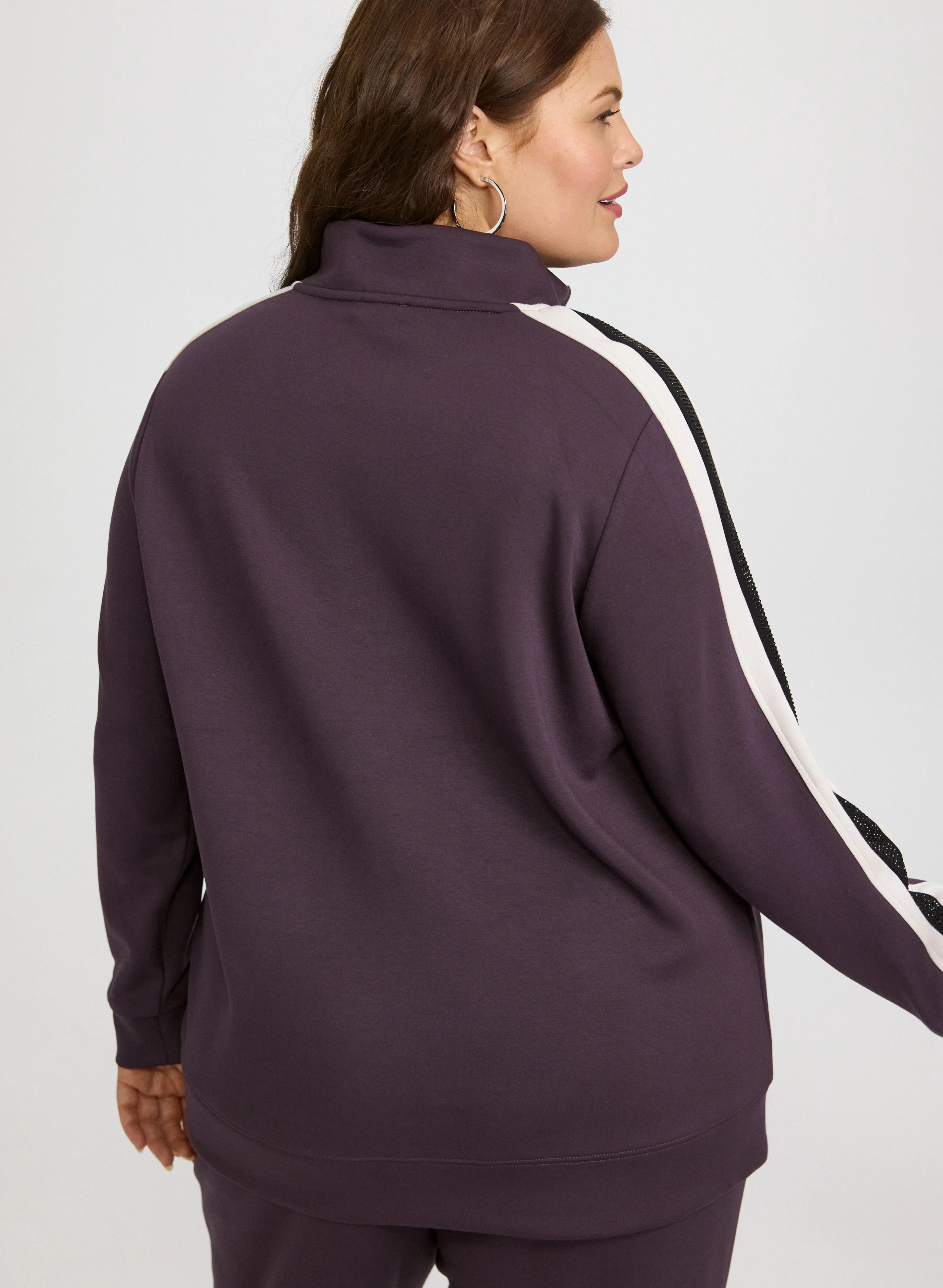 Half-Zip Scuba Top - Image 4
