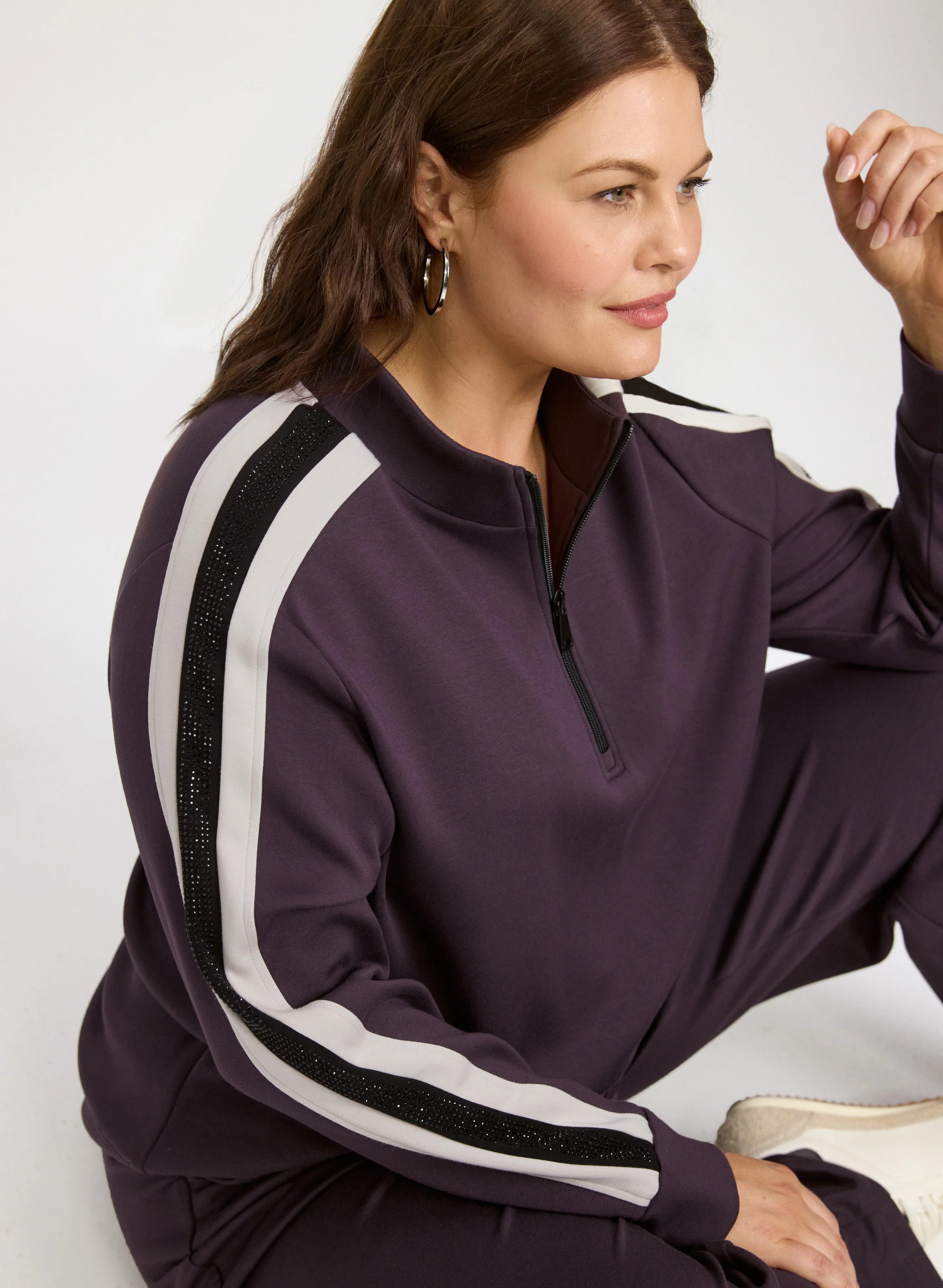 Half-Zip Scuba Top - Image 5