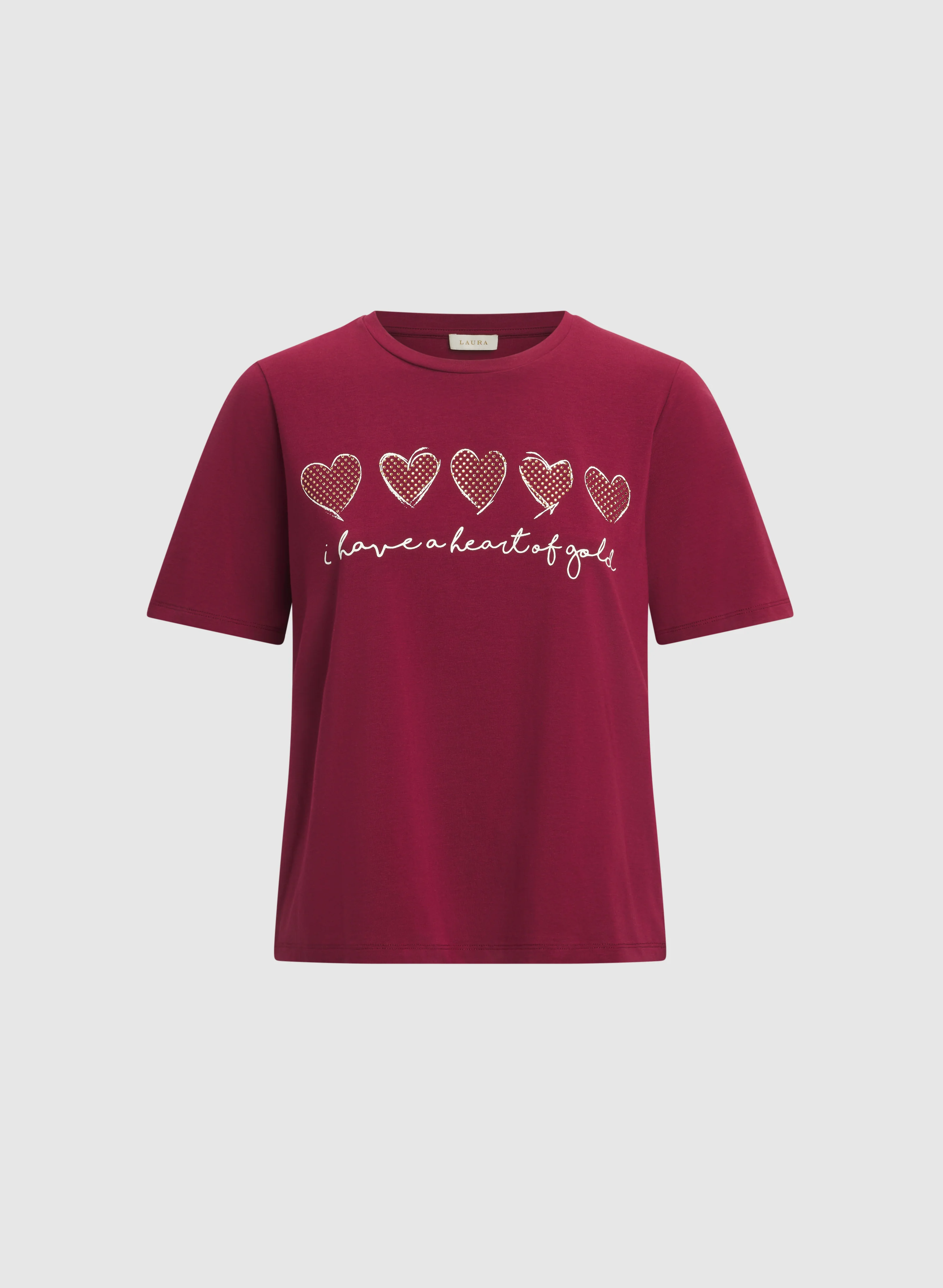 Heart Modal-Blend T-Shirt - Image 7