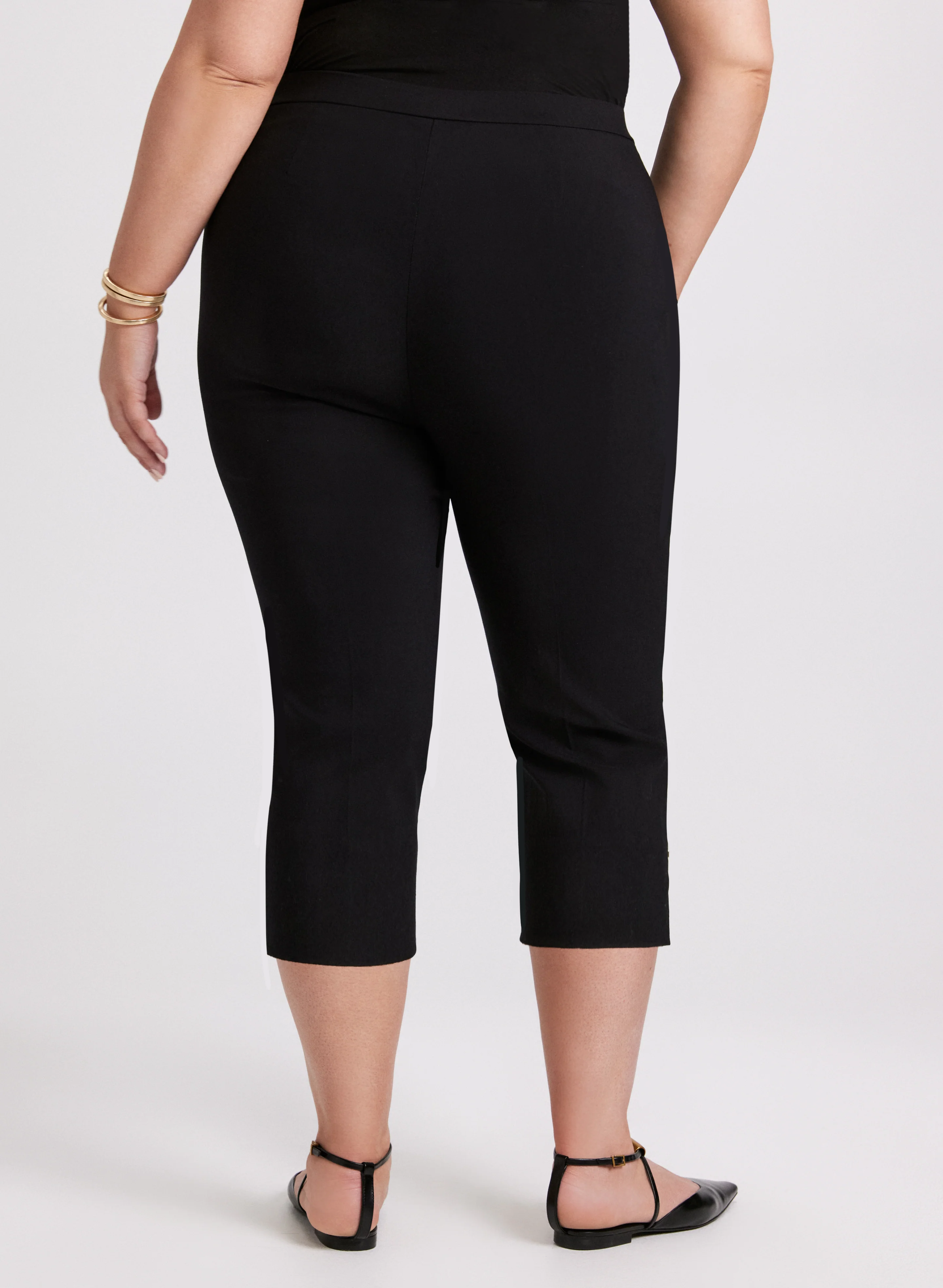 High-Rise Bengaline Capris - Image 4