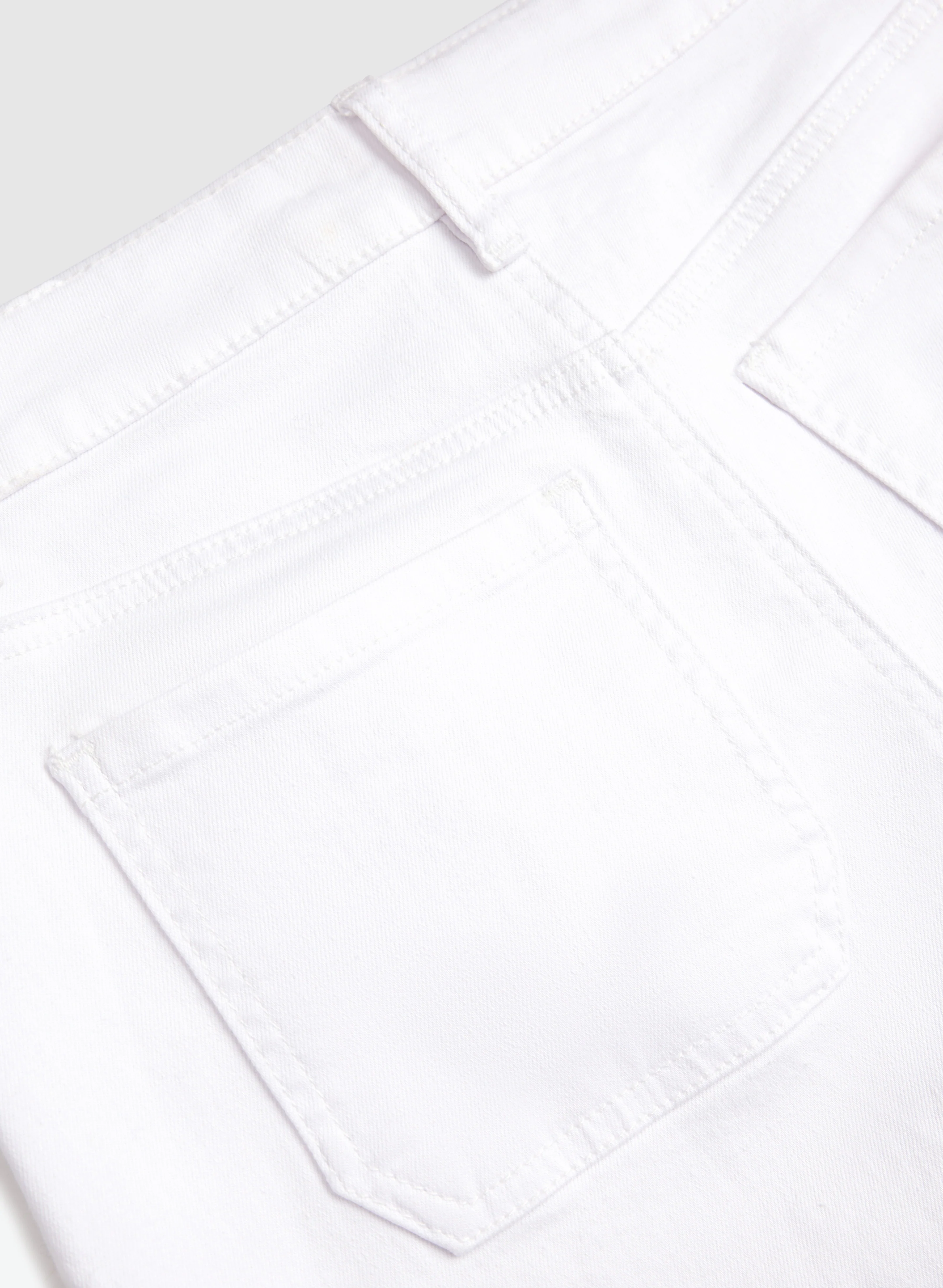 High-Rise Denim Shorts - Image 8
