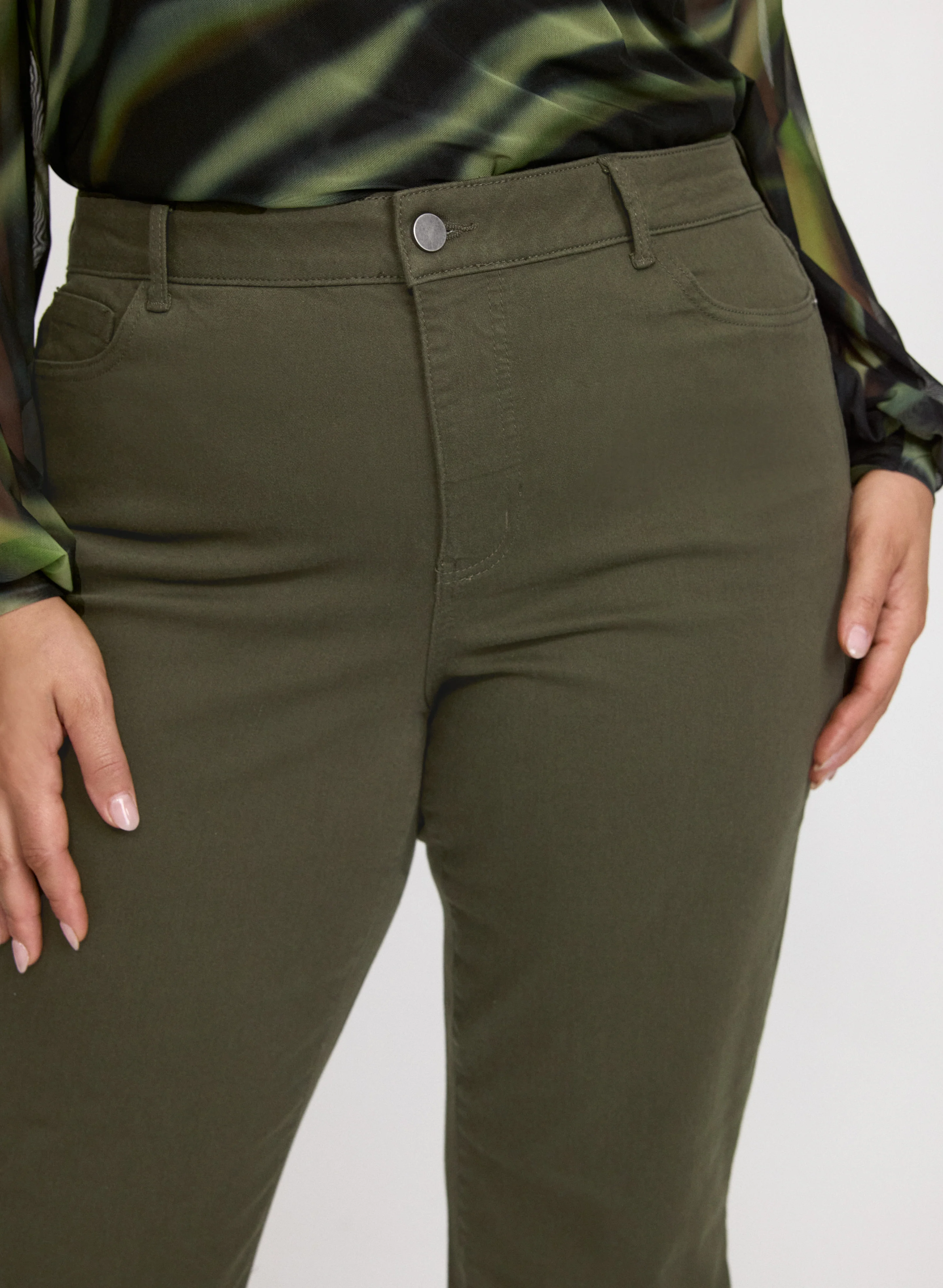 High Rise Straight-Leg Jeans - Image 9