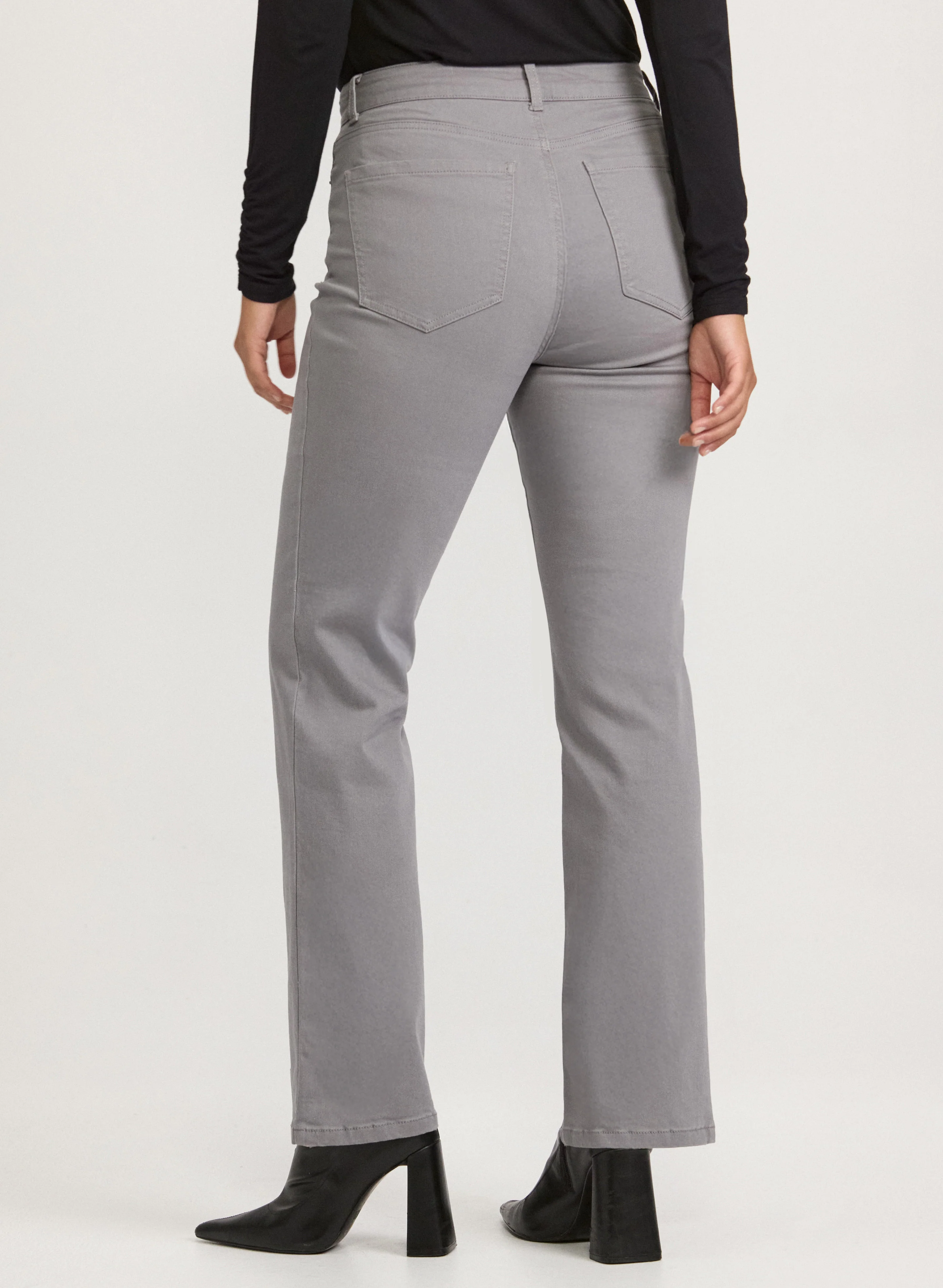 High Rise Straight-Leg Jeans - Image 2