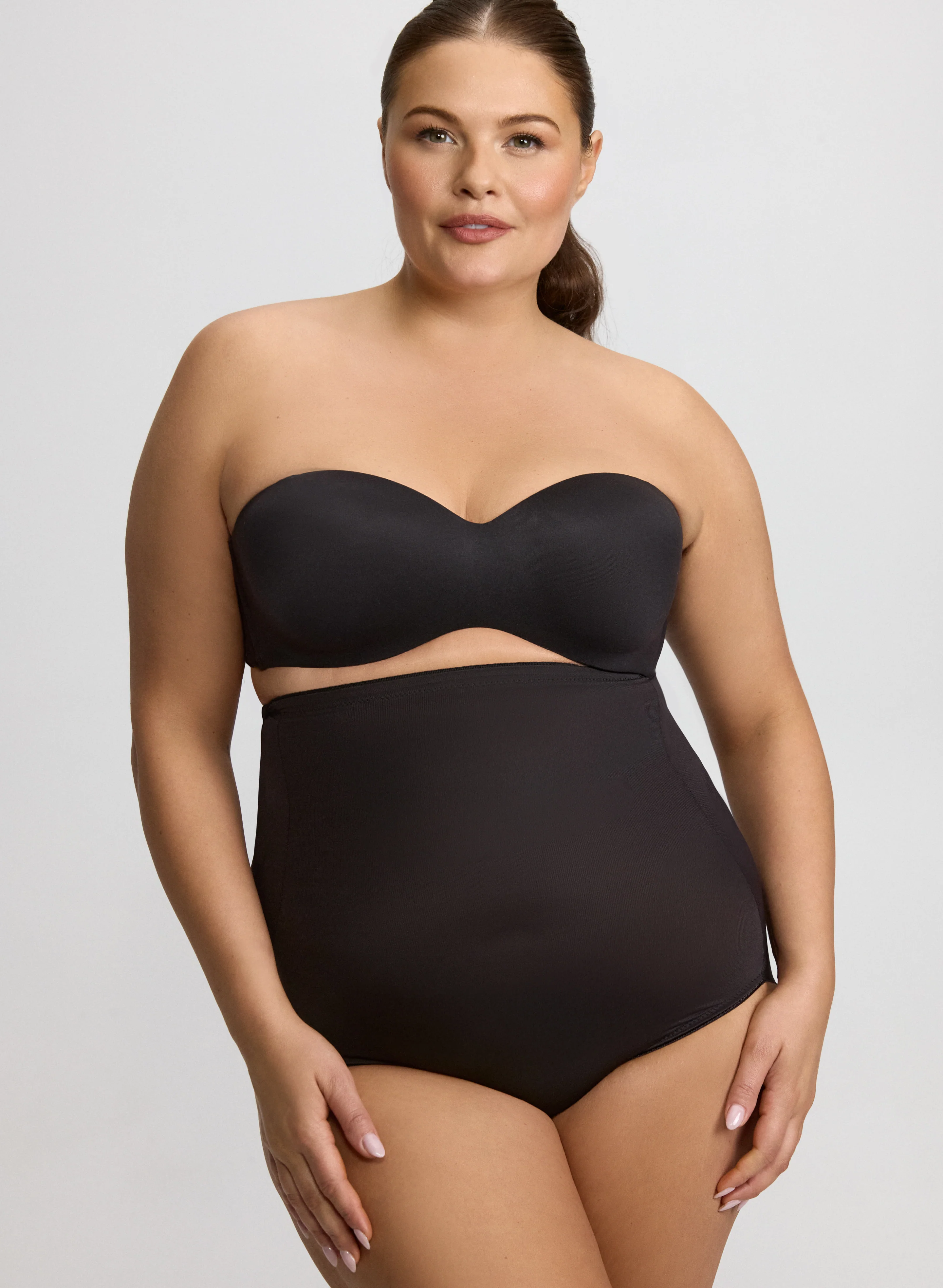 High-Waist Shaping Briefs - Plus