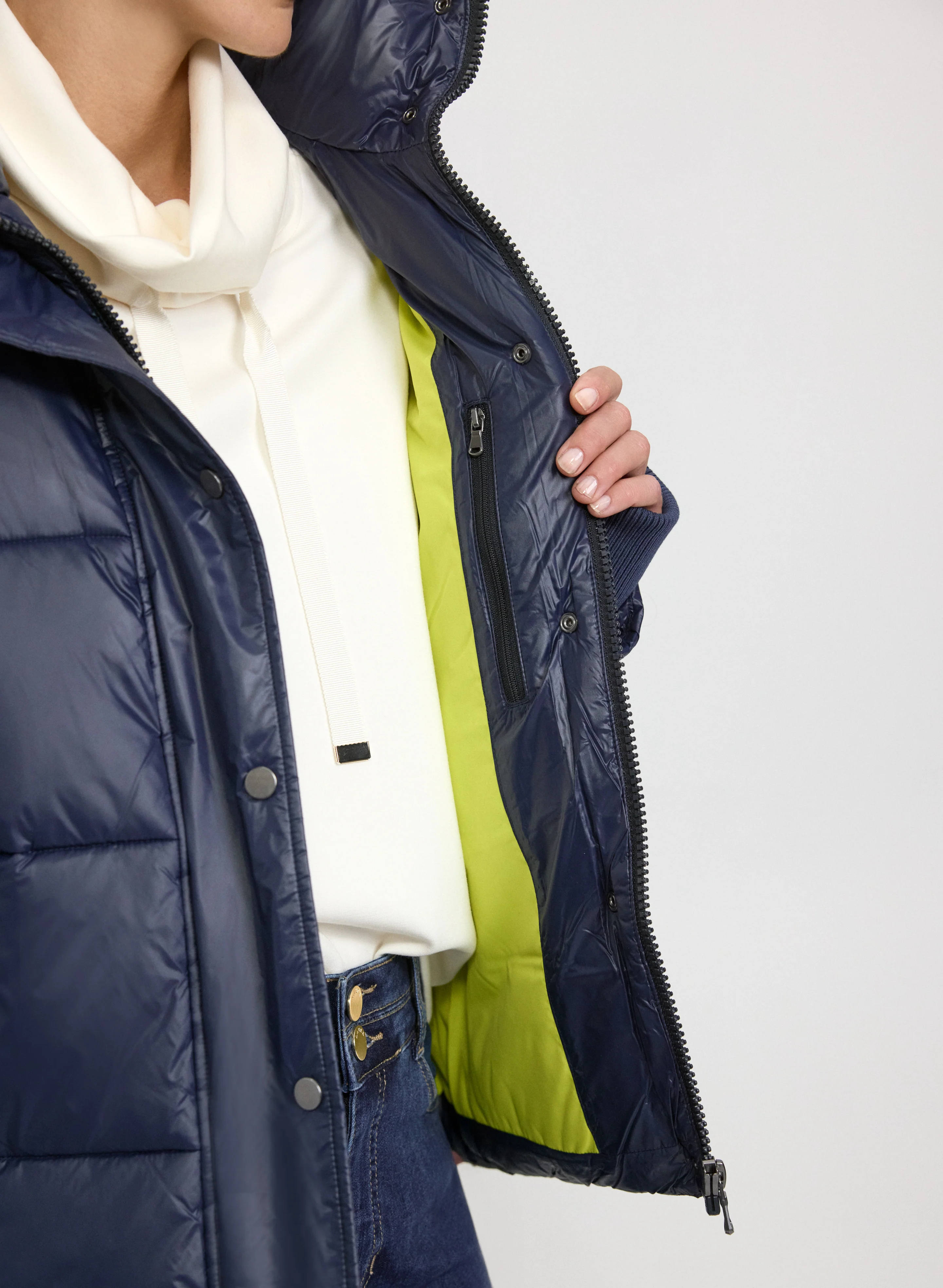 Hooded Puffer Coat - Image 3