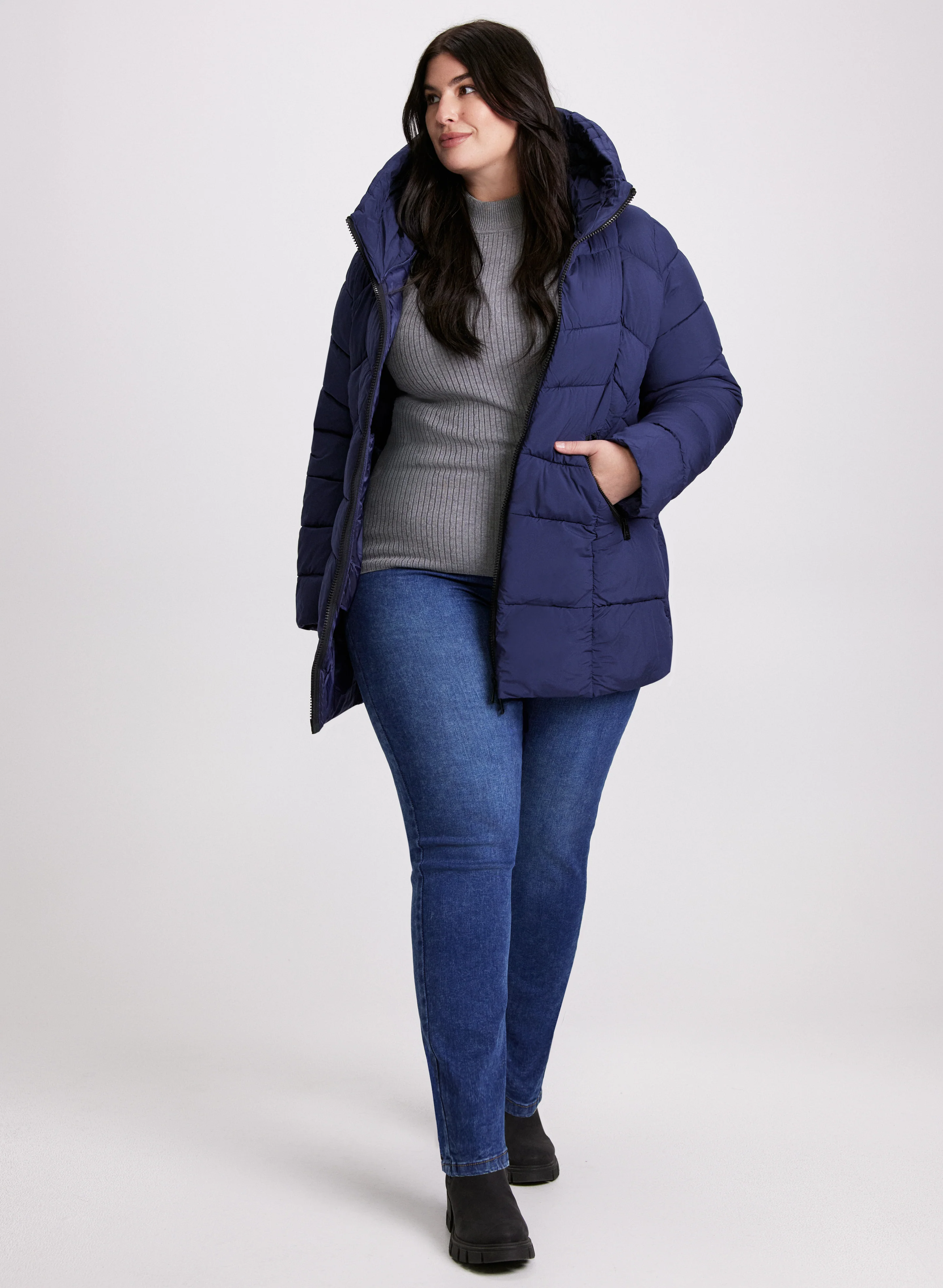 Bernardo - Recycled Material Puffer Coat - Image 10