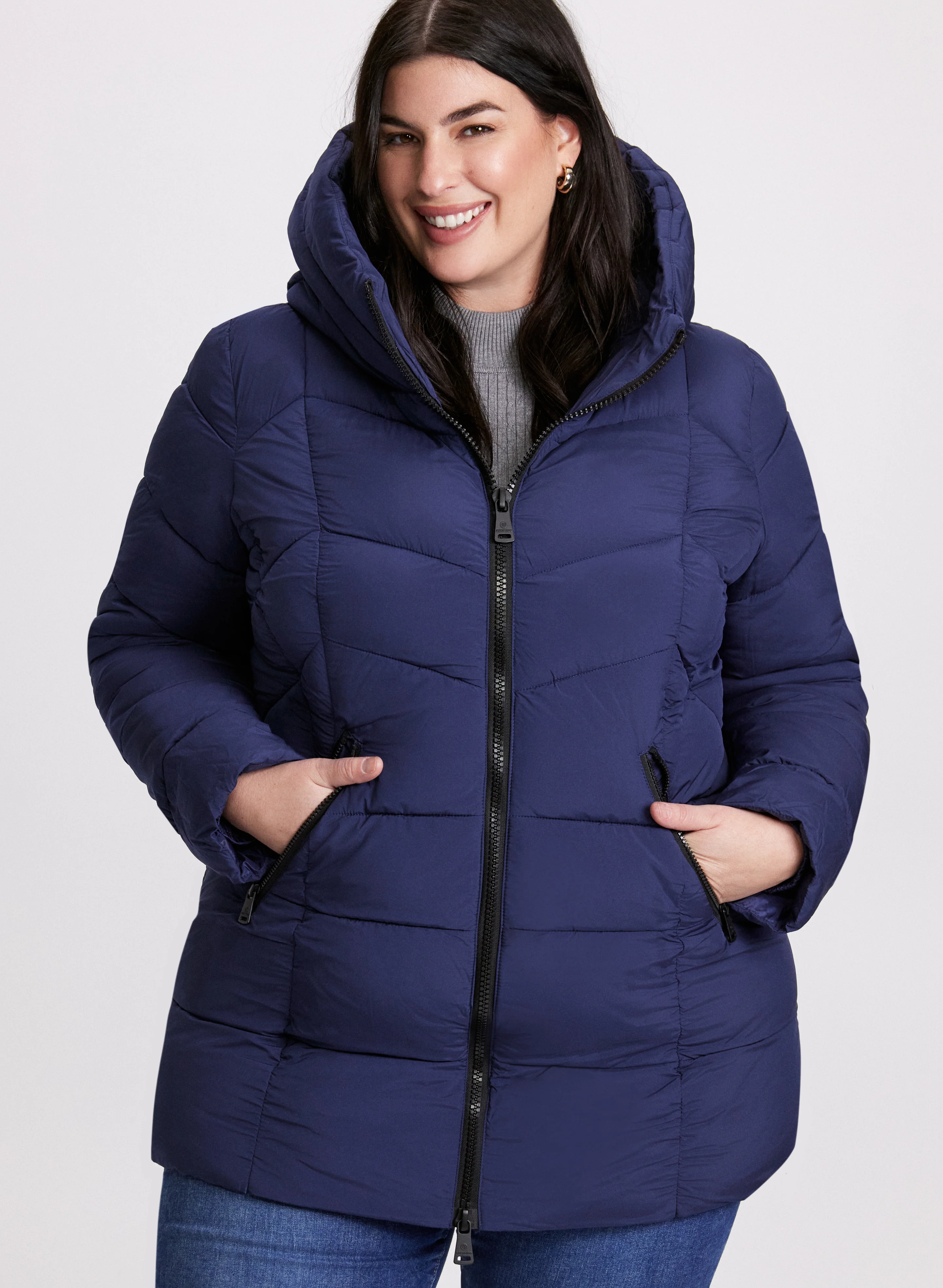 Bernardo - Recycled Material Puffer Coat - Image 8