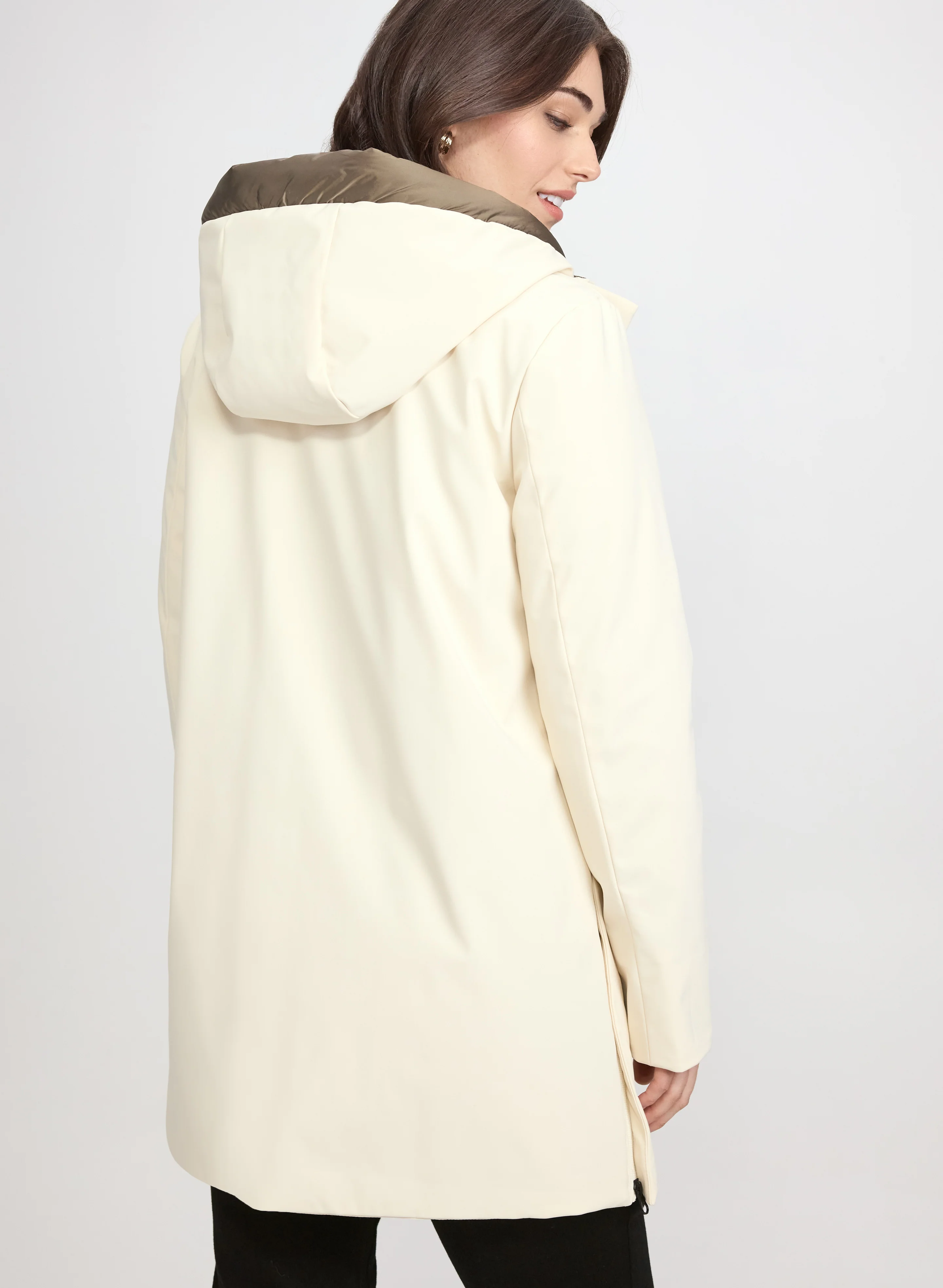 Hooded Transitional Coat - Image 4