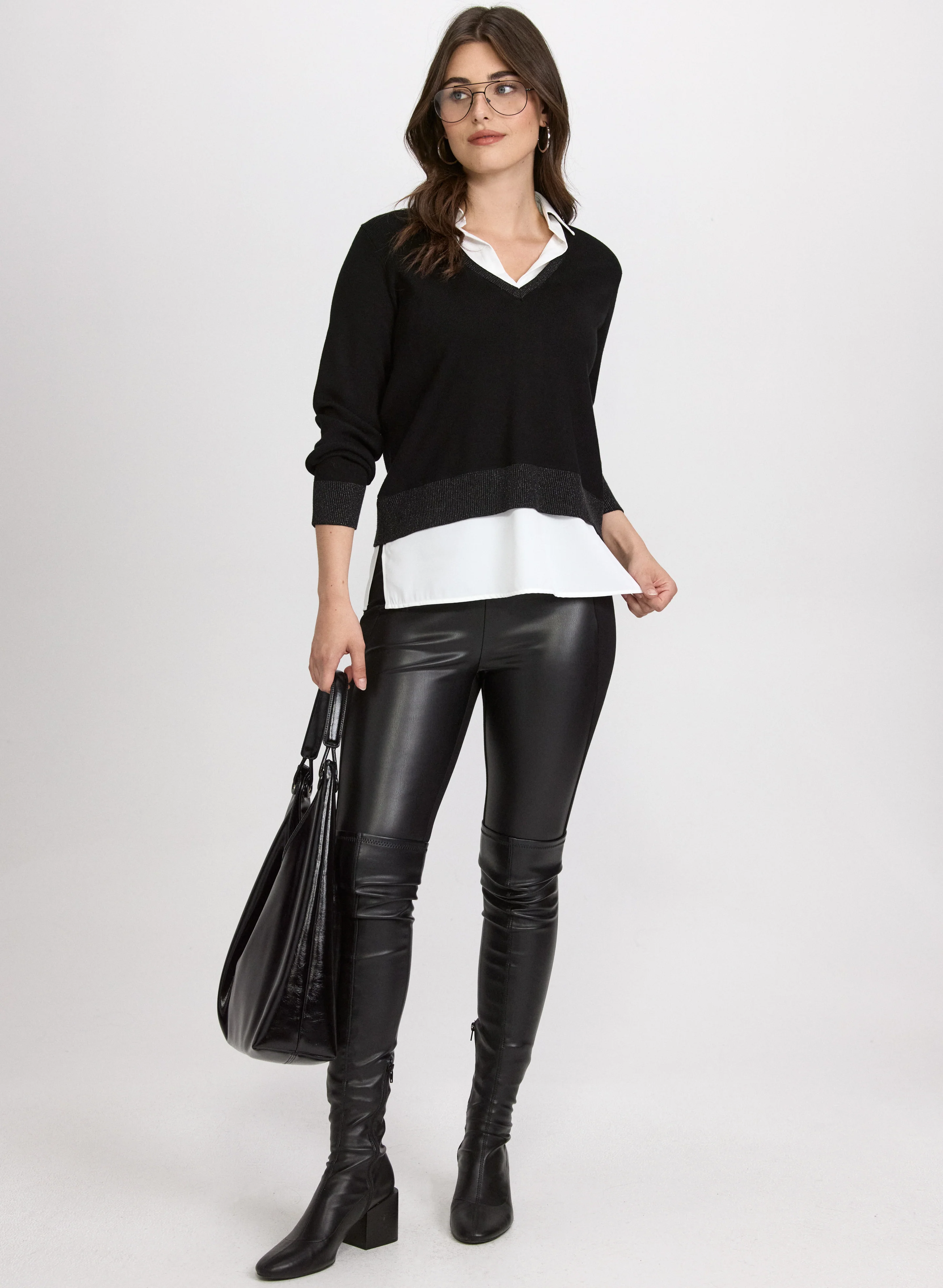 Illusion Blouse Knit - Image 3